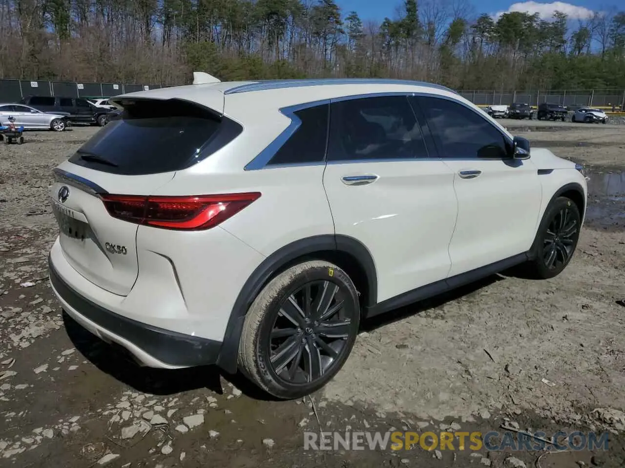 3 Фотография поврежденного автомобиля 3PCAJ5BB9MF121288 INFINITI QX50 2021