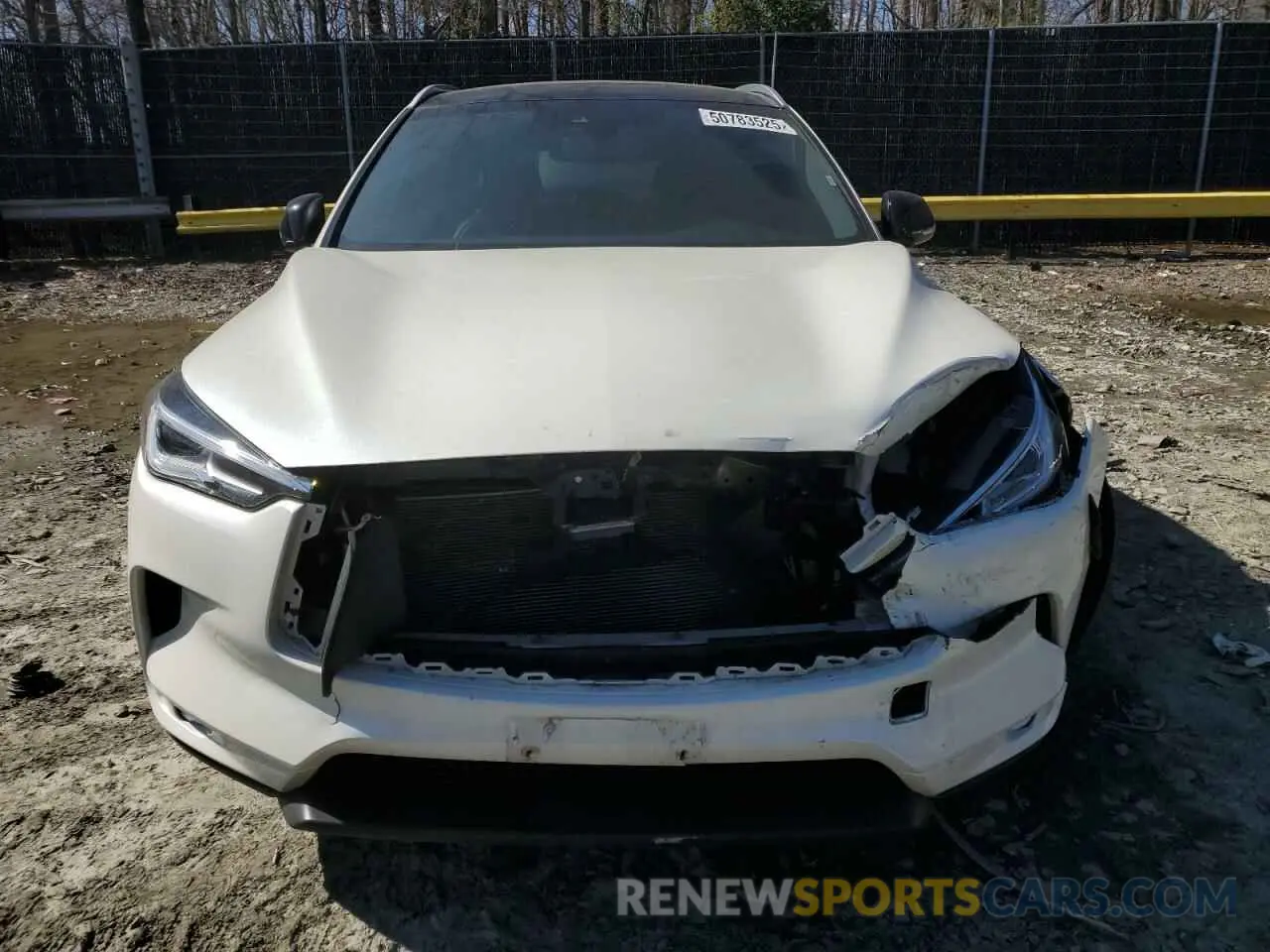 5 Фотография поврежденного автомобиля 3PCAJ5BB9MF121288 INFINITI QX50 2021