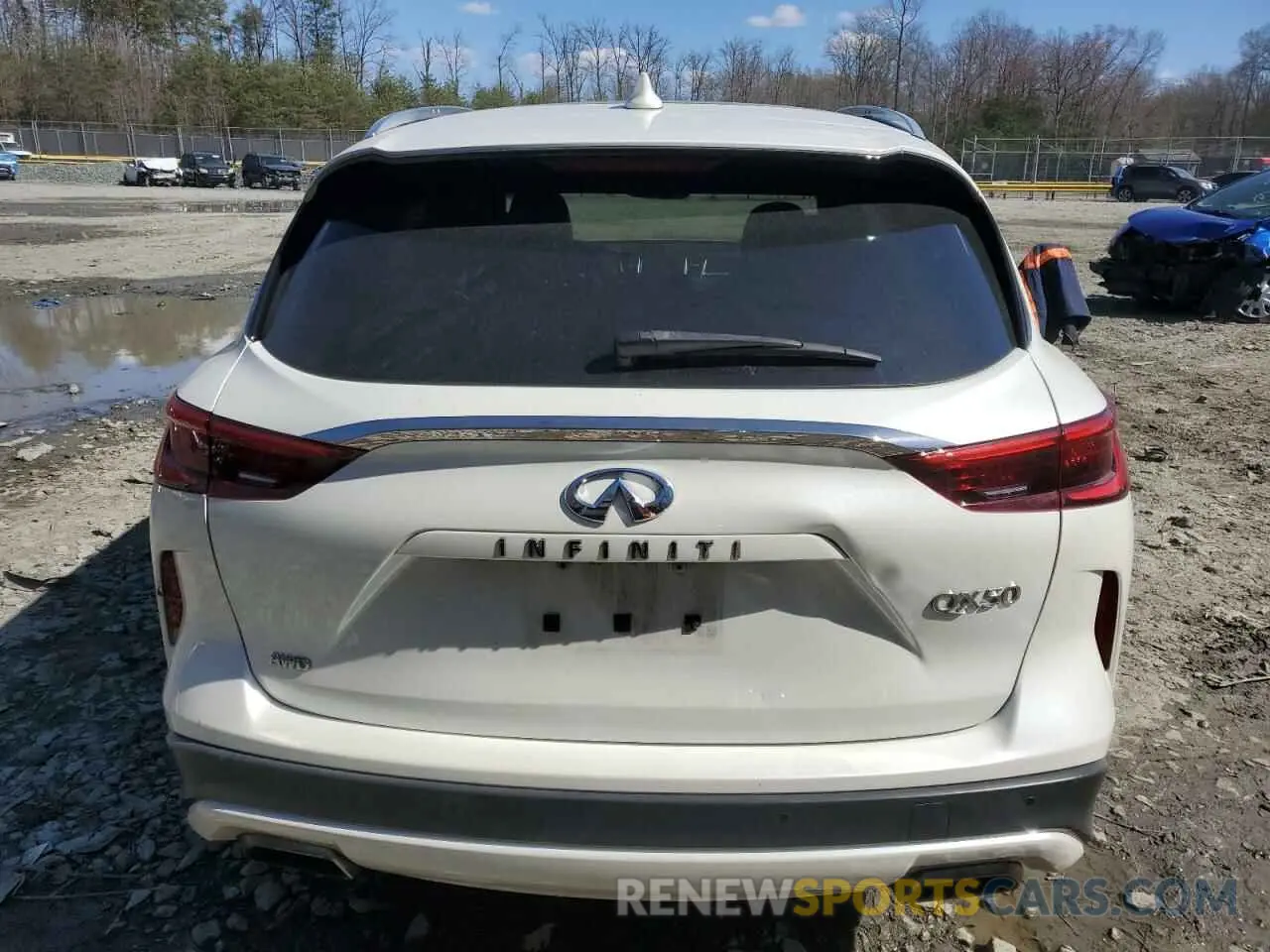 6 Фотография поврежденного автомобиля 3PCAJ5BB9MF121288 INFINITI QX50 2021