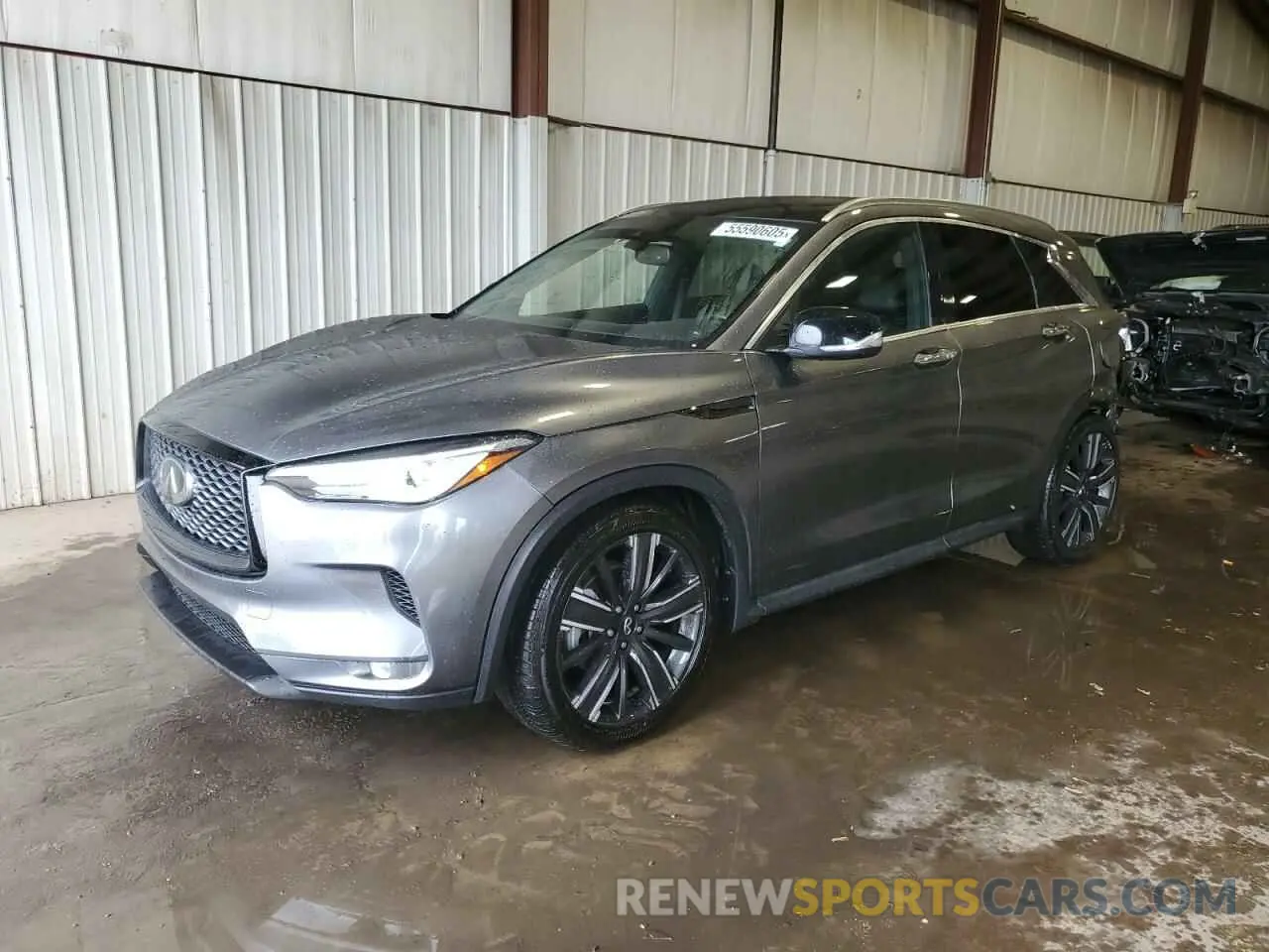1 Фотография поврежденного автомобиля 3PCAJ5BBXMF104676 INFINITI QX50 2021