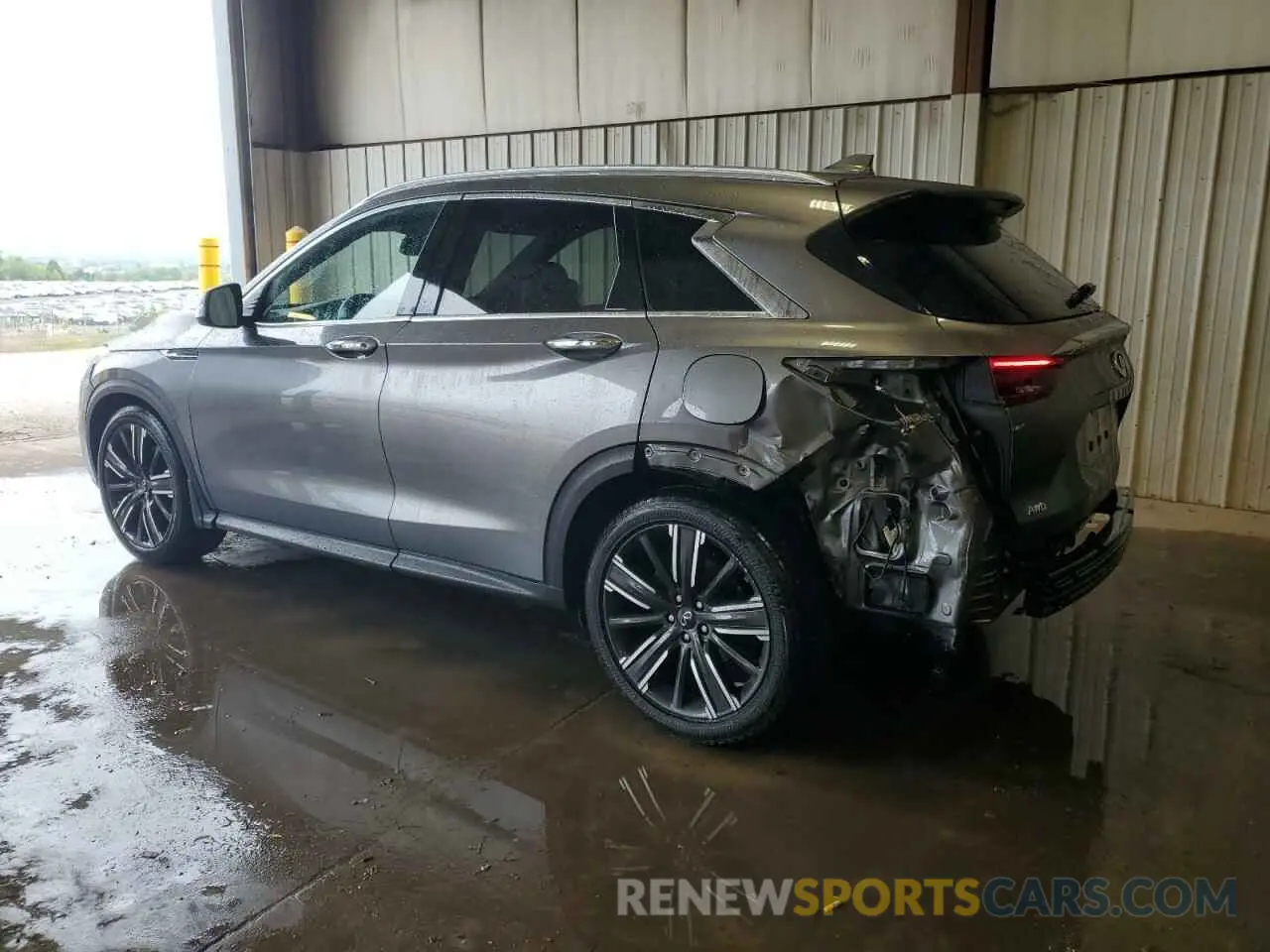 2 Фотография поврежденного автомобиля 3PCAJ5BBXMF104676 INFINITI QX50 2021