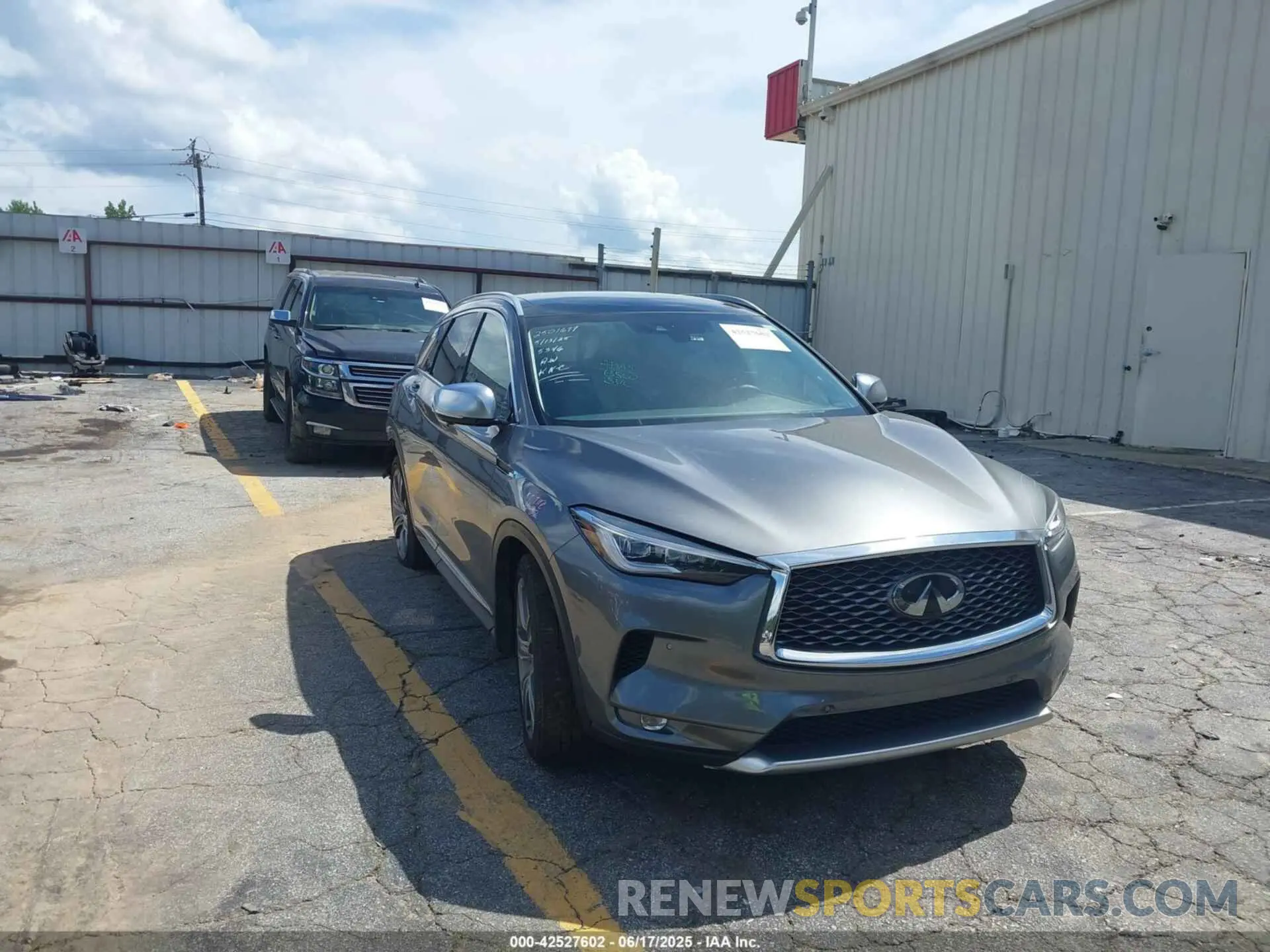 1 Фотография поврежденного автомобиля 3PCAJ5CA3MF115346 INFINITI QX50 2021