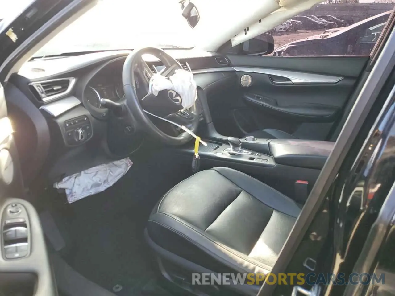 7 Photograph of a damaged car 3PCAJ5CA6MF104244 INFINITI QX50 2021