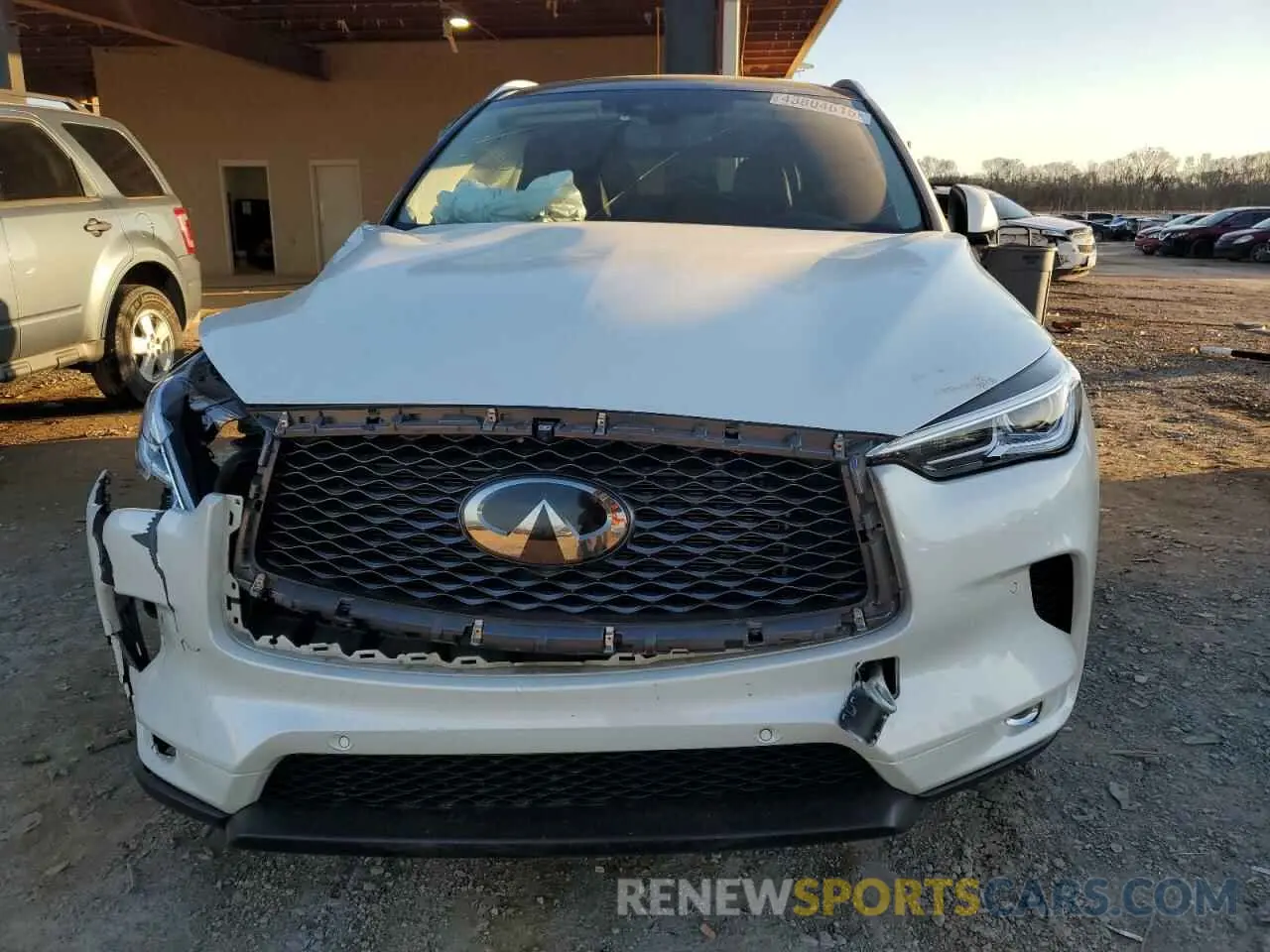 5 Photograph of a damaged car 3PCAJ5CAXMF100553 INFINITI QX50 2021