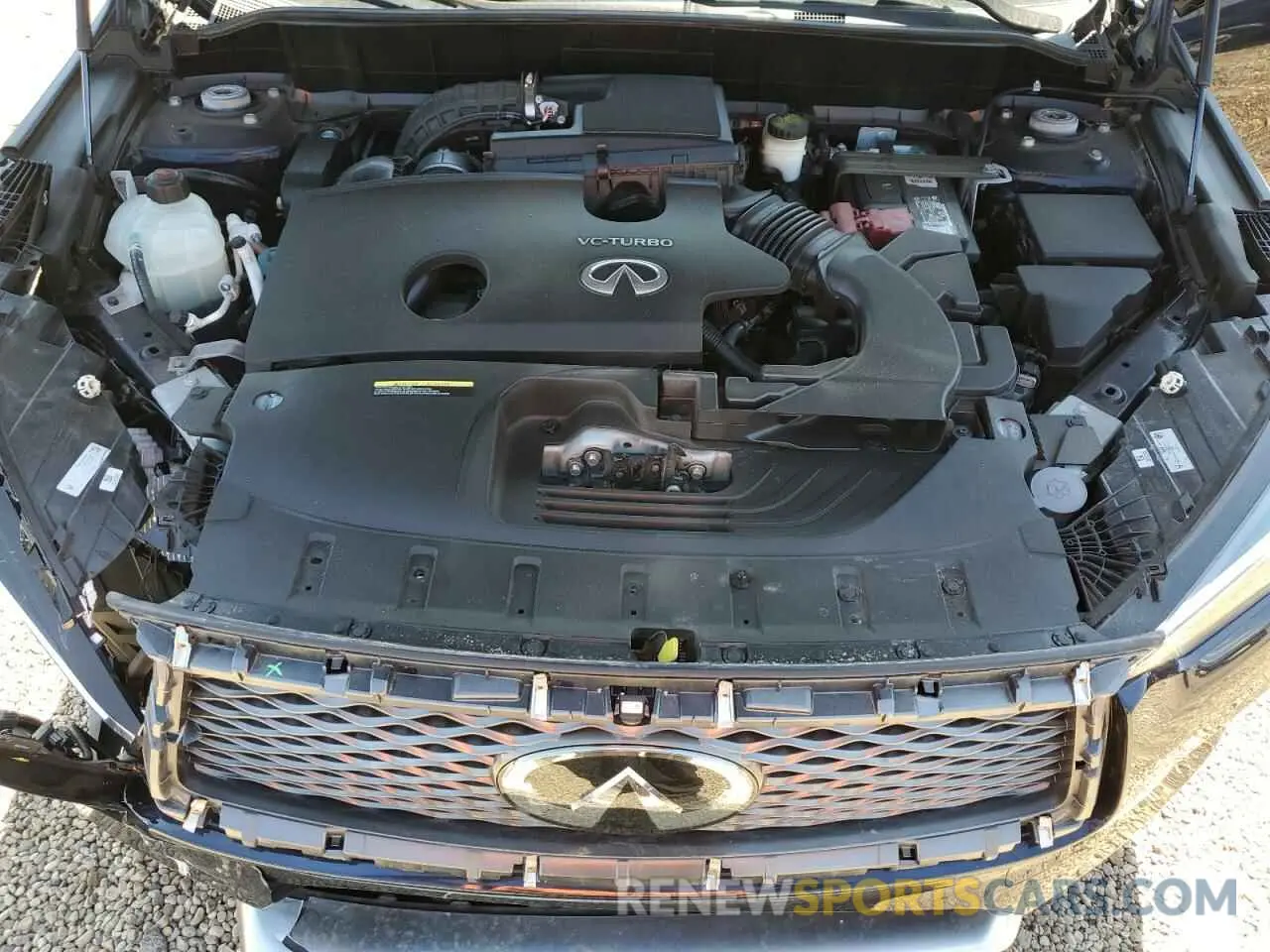 12 Photograph of a damaged car 3PCAJ5CB2MF107683 INFINITI QX50 2021