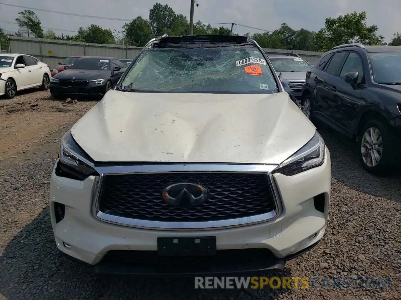 5 Фотография поврежденного автомобиля 3PCAJ5CB2MF119218 INFINITI QX50 2021