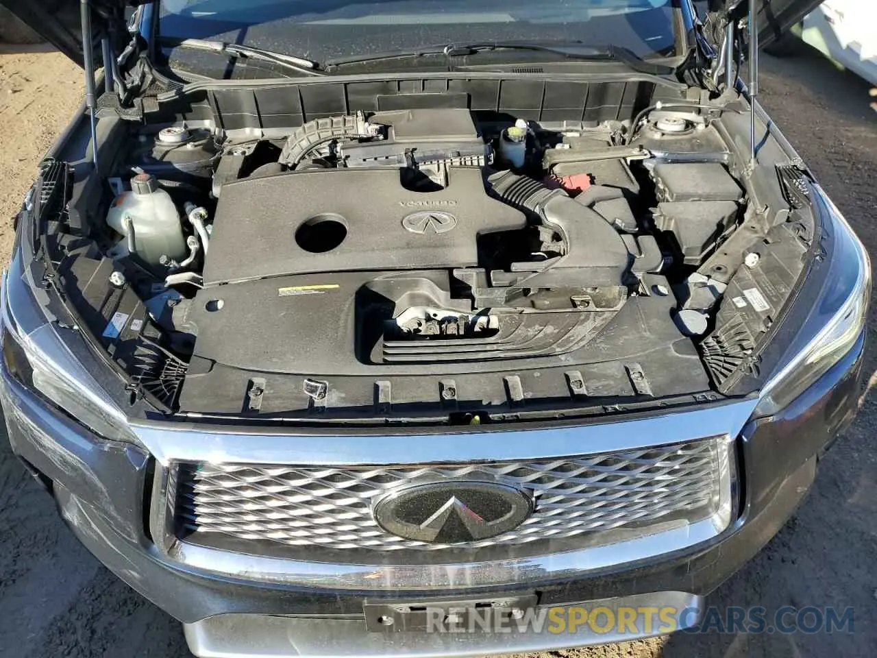 11 Photograph of a damaged car 3PCAJ5CB7MF100390 INFINITI QX50 2021