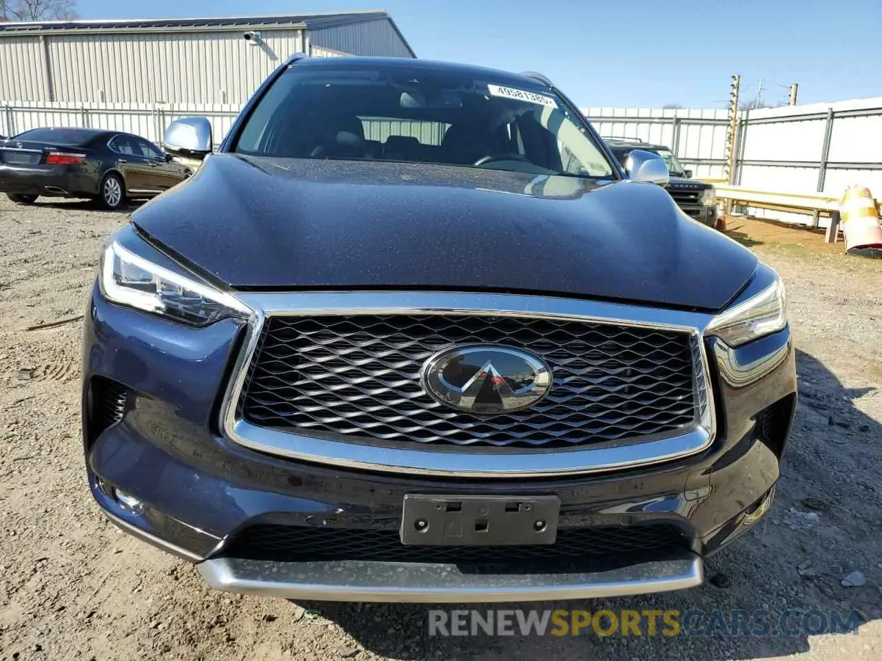 5 Photograph of a damaged car 3PCAJ5CB8MF108806 INFINITI QX50 2021