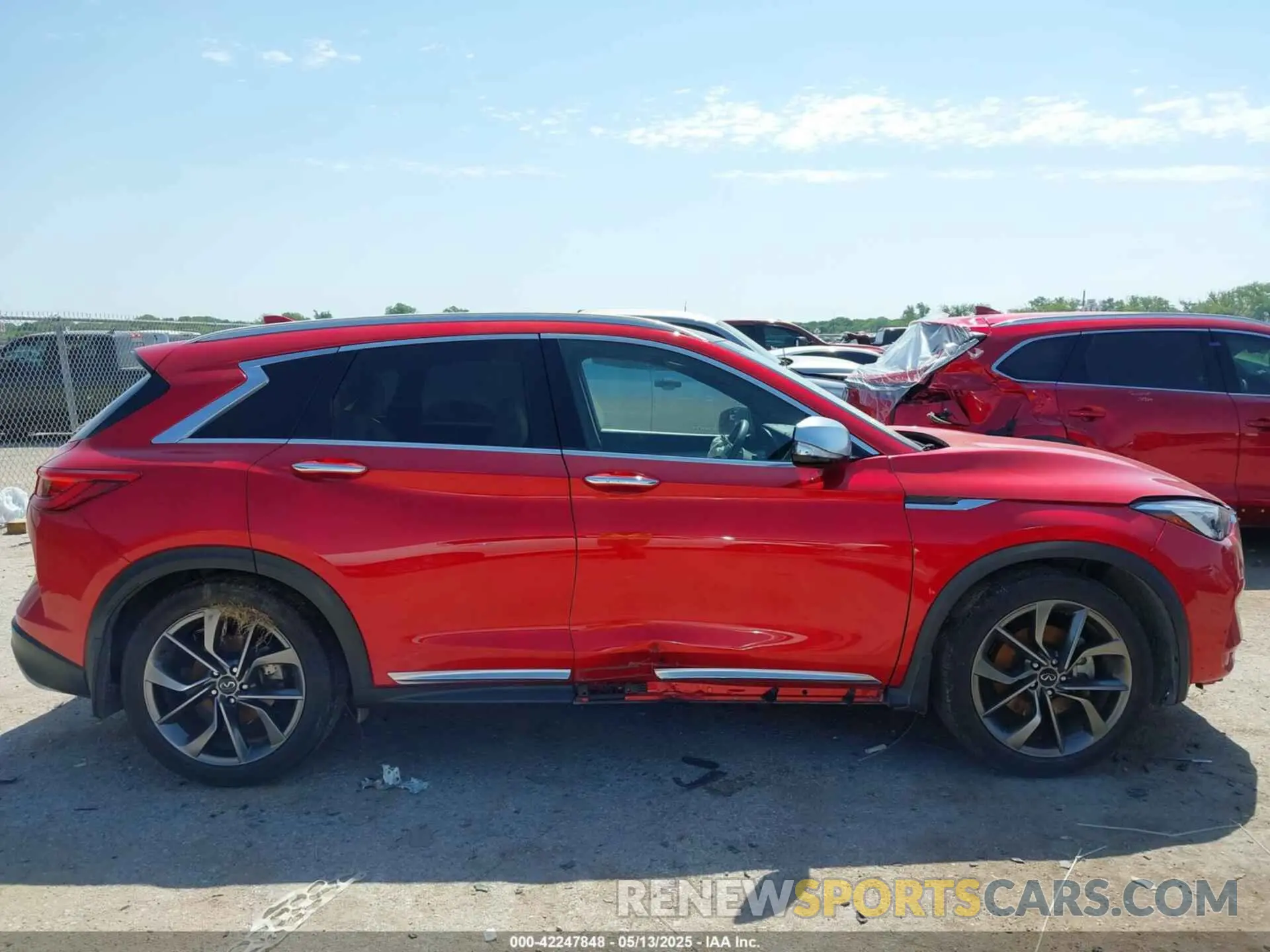 14 Фотография поврежденного автомобиля 3PCAJ5DB0MF111875 INFINITI QX50 2021