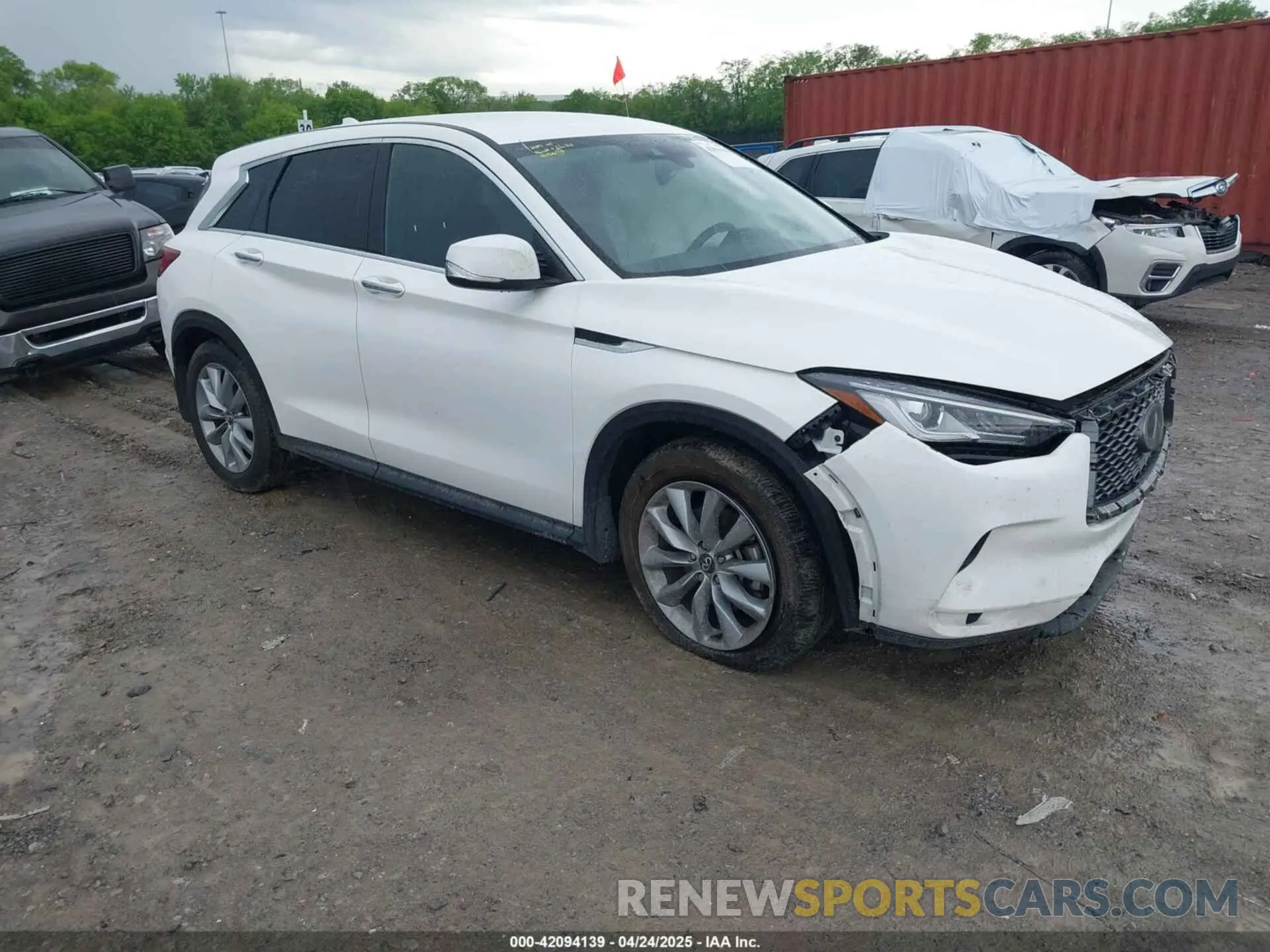 1 Фотография поврежденного автомобиля 3PCAJ5AAXNF120421 INFINITI QX50 2022