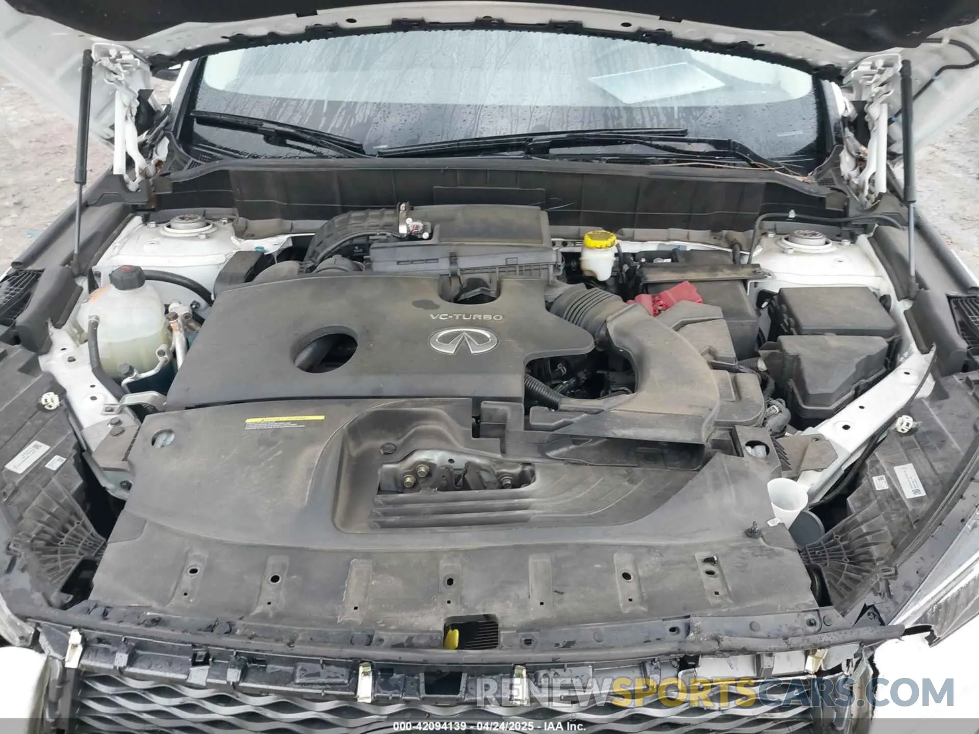10 Фотография поврежденного автомобиля 3PCAJ5AAXNF120421 INFINITI QX50 2022