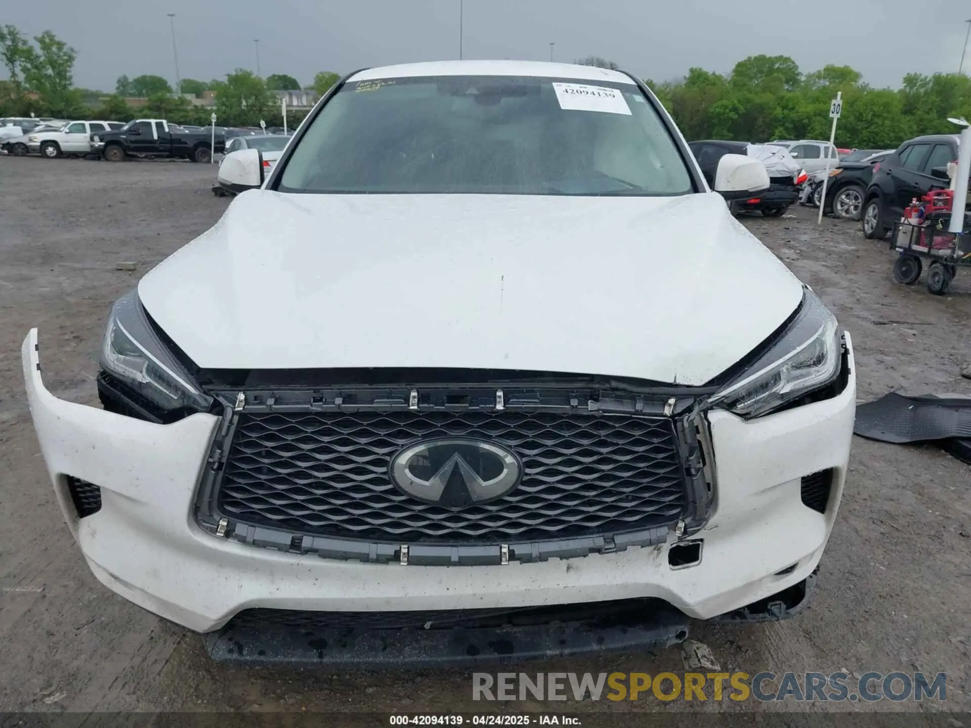 12 Фотография поврежденного автомобиля 3PCAJ5AAXNF120421 INFINITI QX50 2022