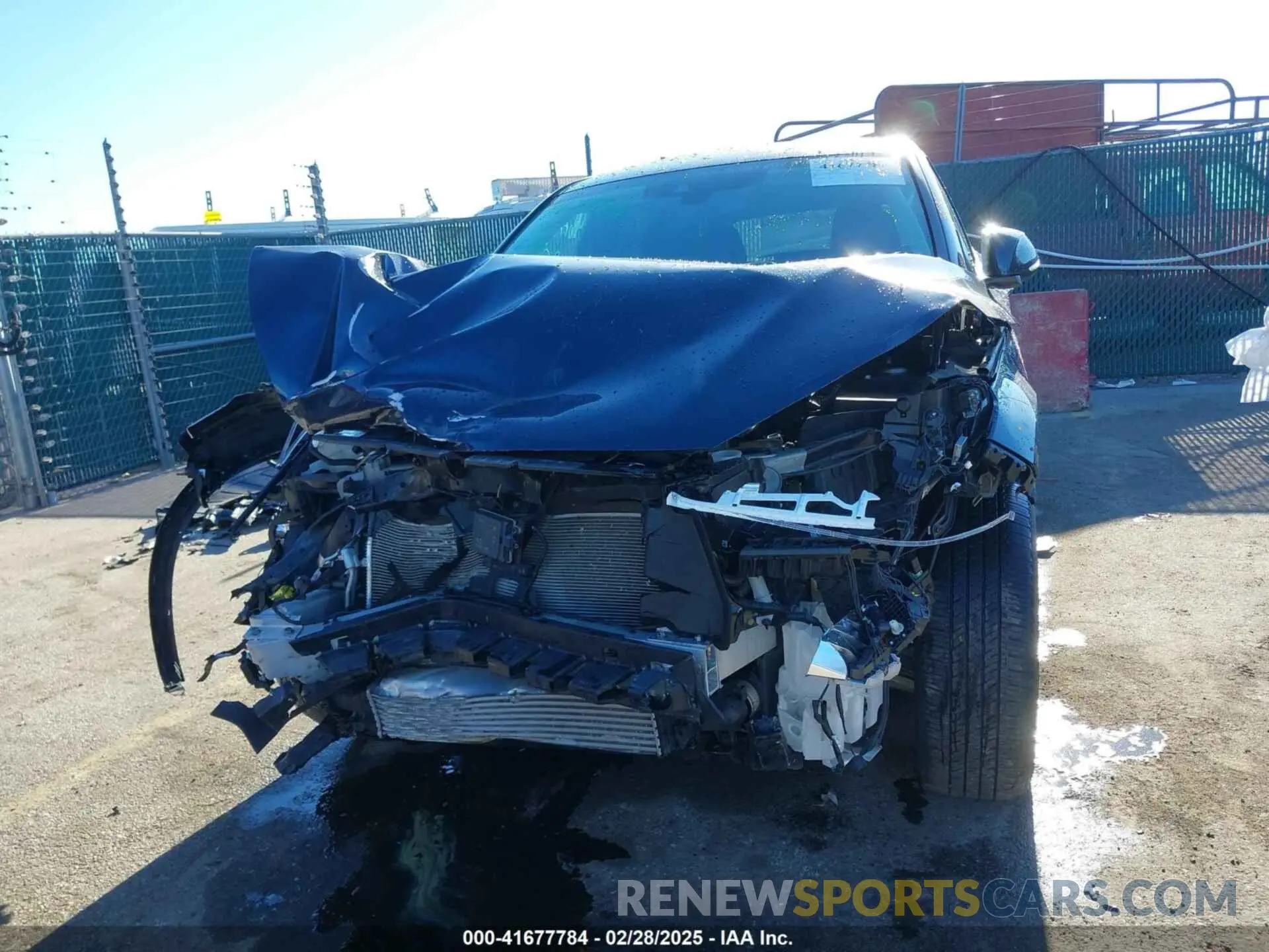 6 Photograph of a damaged car 3PCAJ5AB2NF120549 INFINITI QX50 2022