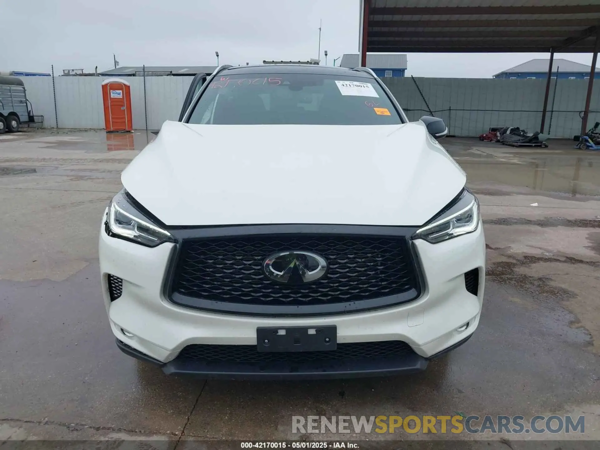 12 Photograph of a damaged car 3PCAJ5BA1NF107507 INFINITI QX50 2022