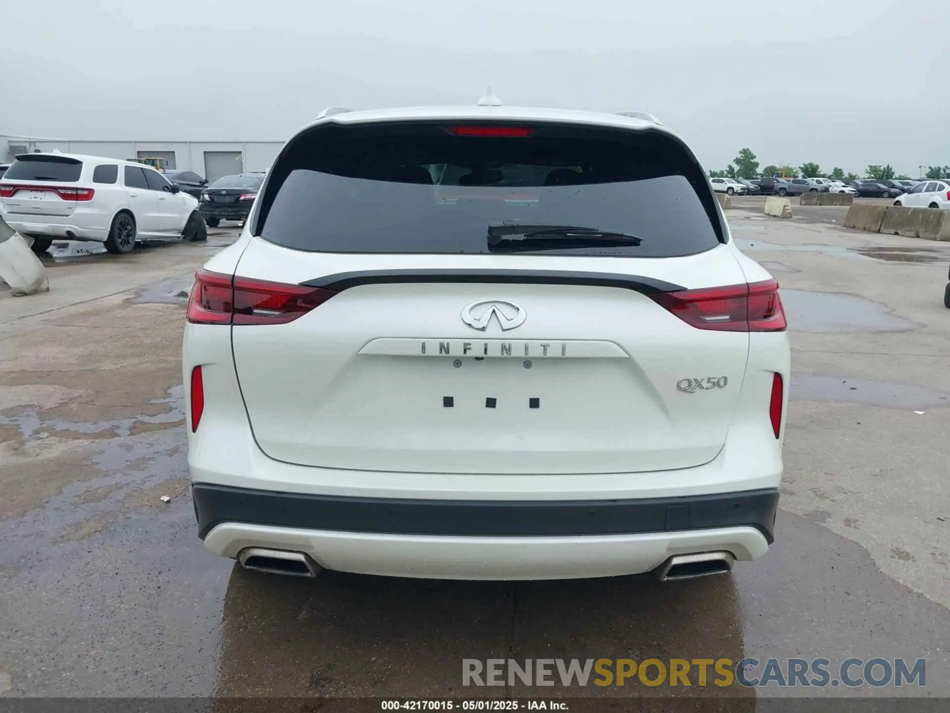 16 Photograph of a damaged car 3PCAJ5BA1NF107507 INFINITI QX50 2022