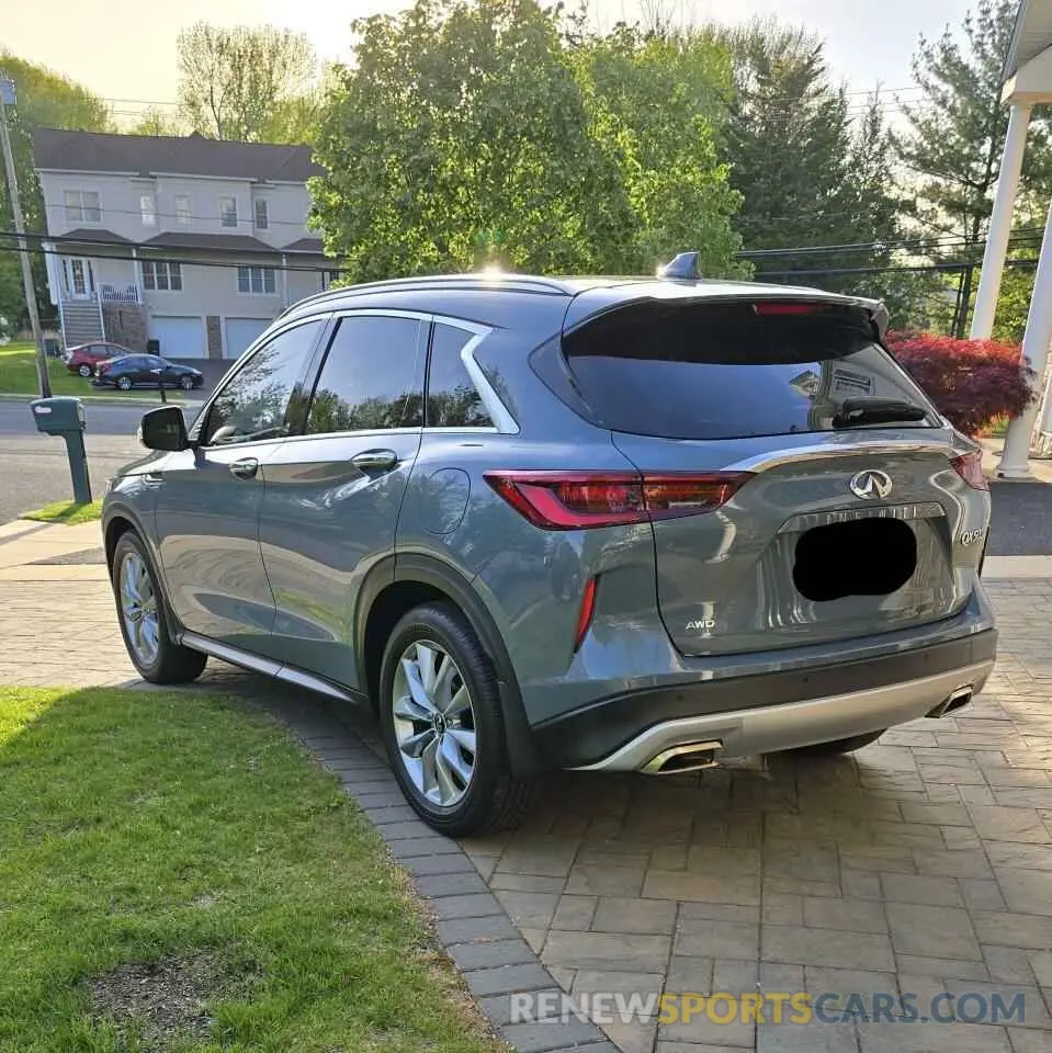 3 Photograph of a damaged car 3PCAJ5BA8NF108668 INFINITI QX50 2022