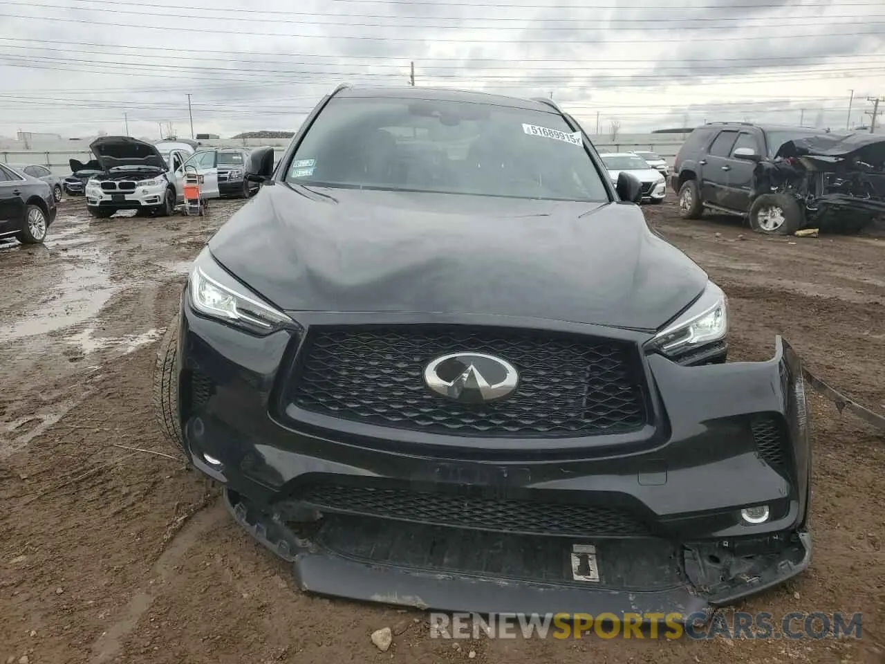 5 Фотография поврежденного автомобиля 3PCAJ5BB7NF108198 INFINITI QX50 2022