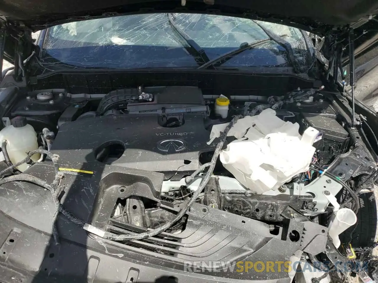 12 Photograph of a damaged car 3PCAJ5CA9NF118057 INFINITI QX50 2022