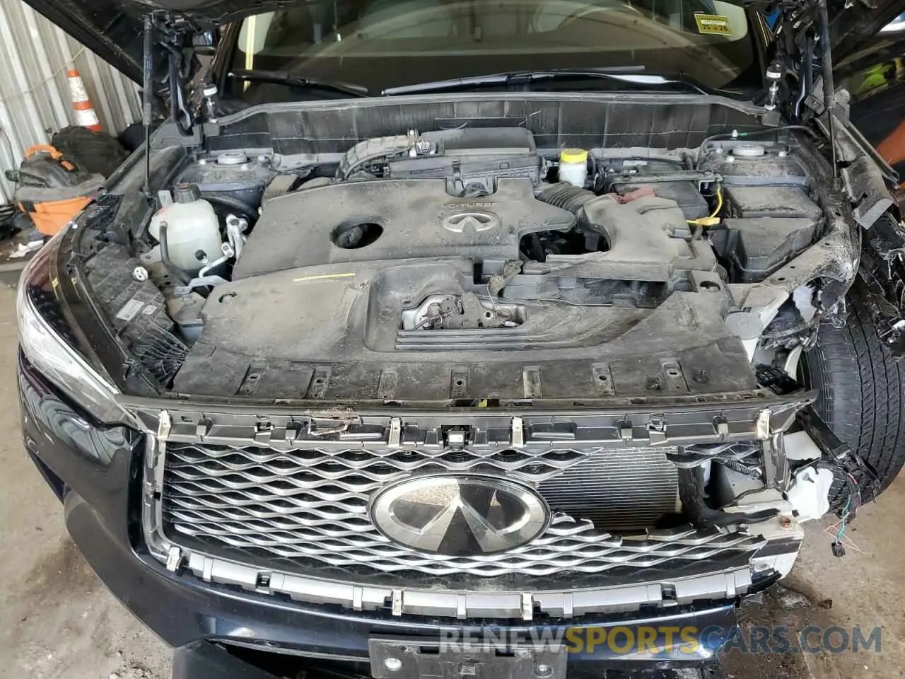 13 Фотография поврежденного автомобиля 3PCAJ5CB4NF118296 INFINITI QX50 2022