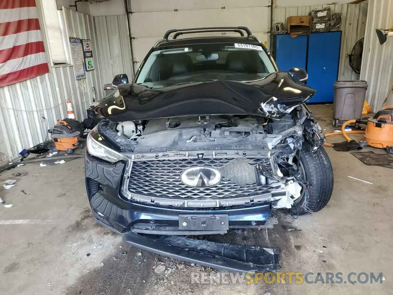 5 Фотография поврежденного автомобиля 3PCAJ5CB4NF118296 INFINITI QX50 2022