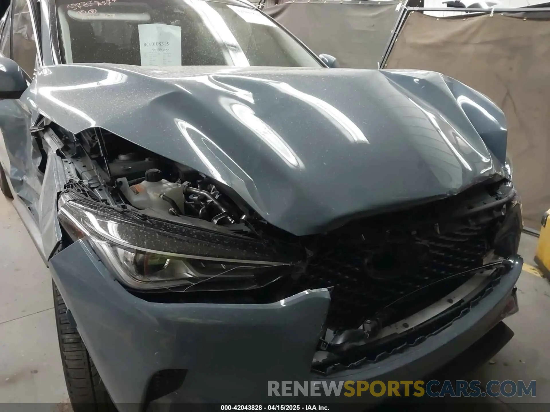 6 Фотография поврежденного автомобиля 3PCAJ5CB6NF121488 INFINITI QX50 2022
