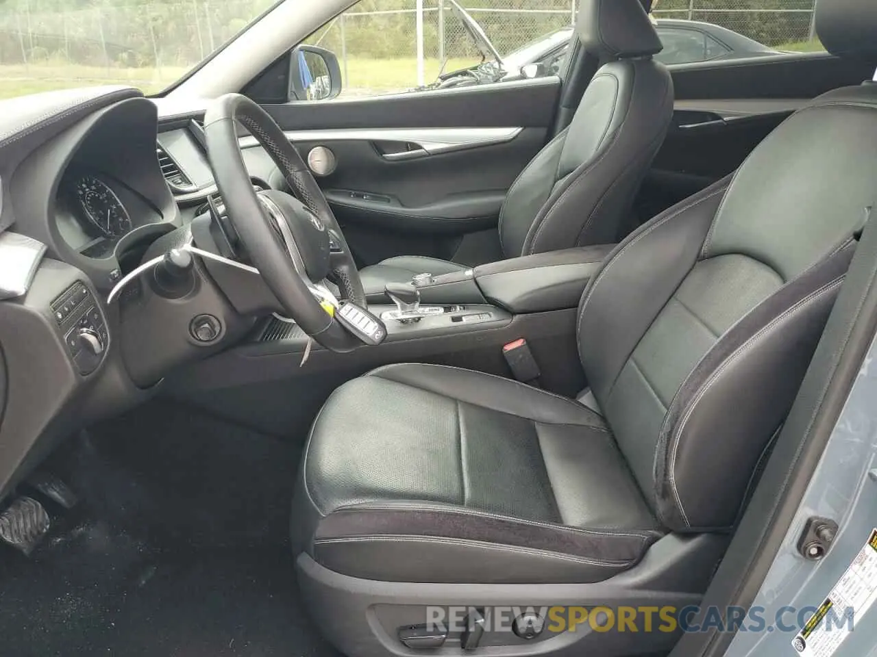 7 Photograph of a damaged car 3PCAJ5EA6NF109877 INFINITI QX50 2022