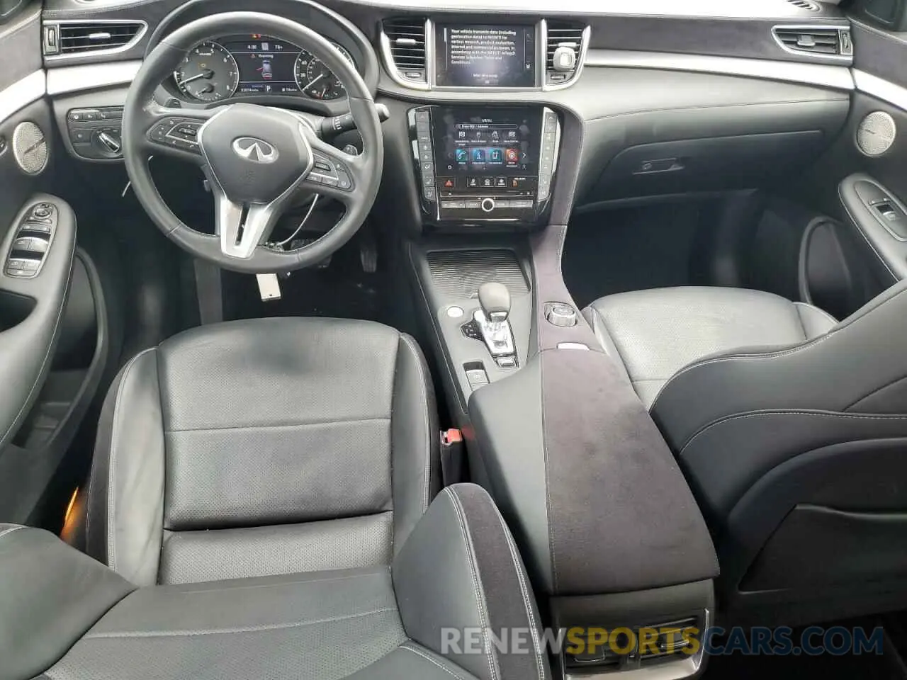 8 Photograph of a damaged car 3PCAJ5EA6NF109877 INFINITI QX50 2022