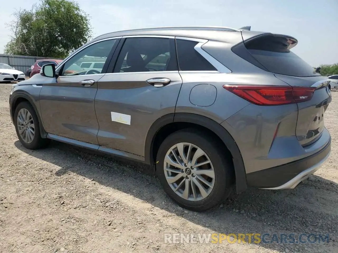 2 Photograph of a damaged car 3PCAJ5BA1PF114041 INFINITI QX50 2023