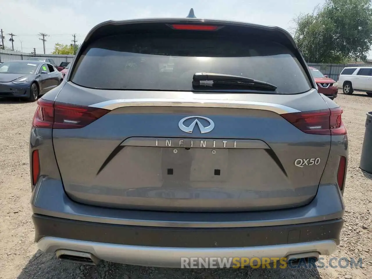 6 Photograph of a damaged car 3PCAJ5BA1PF114041 INFINITI QX50 2023