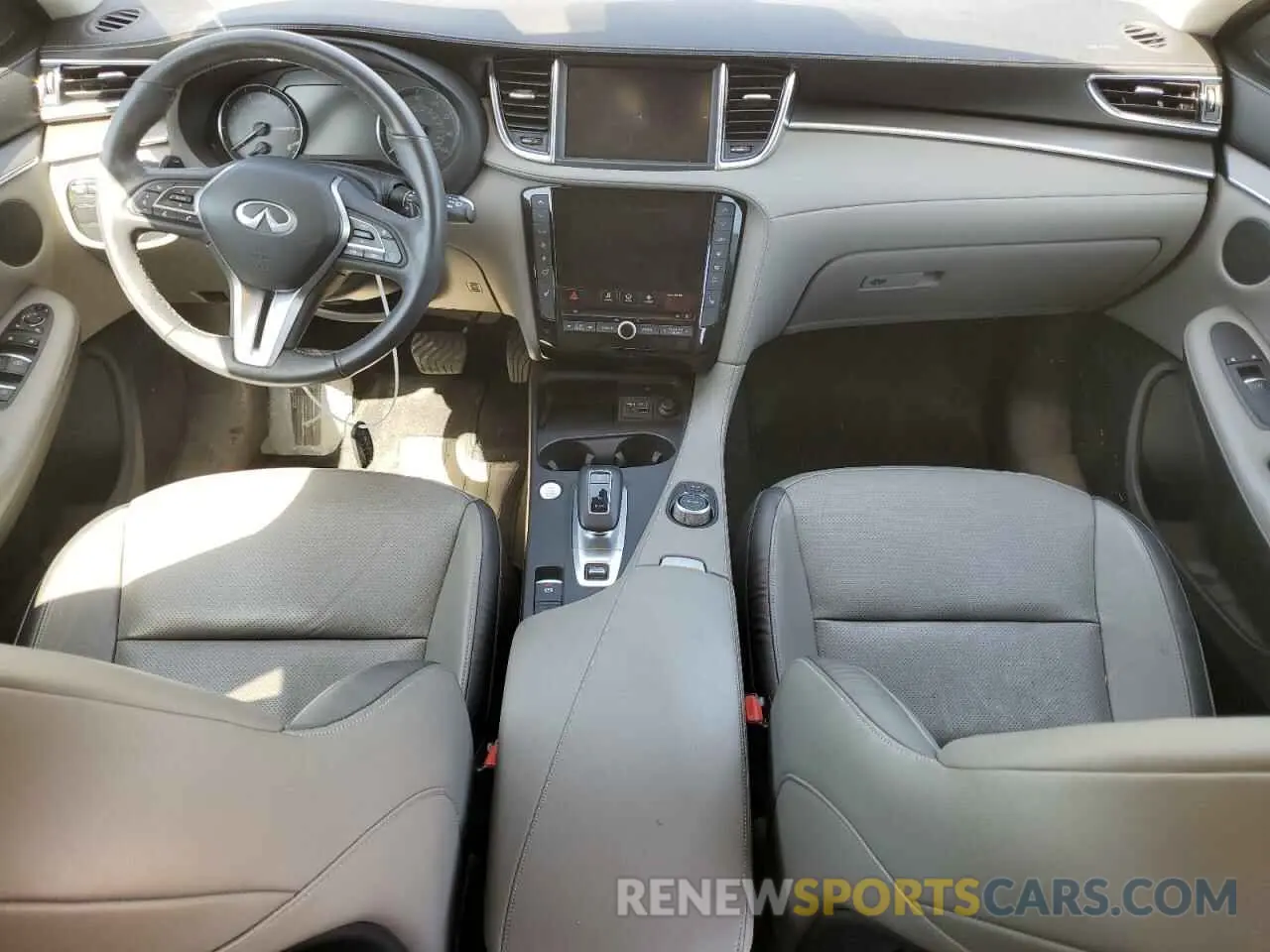 8 Photograph of a damaged car 3PCAJ5BA1PF114041 INFINITI QX50 2023