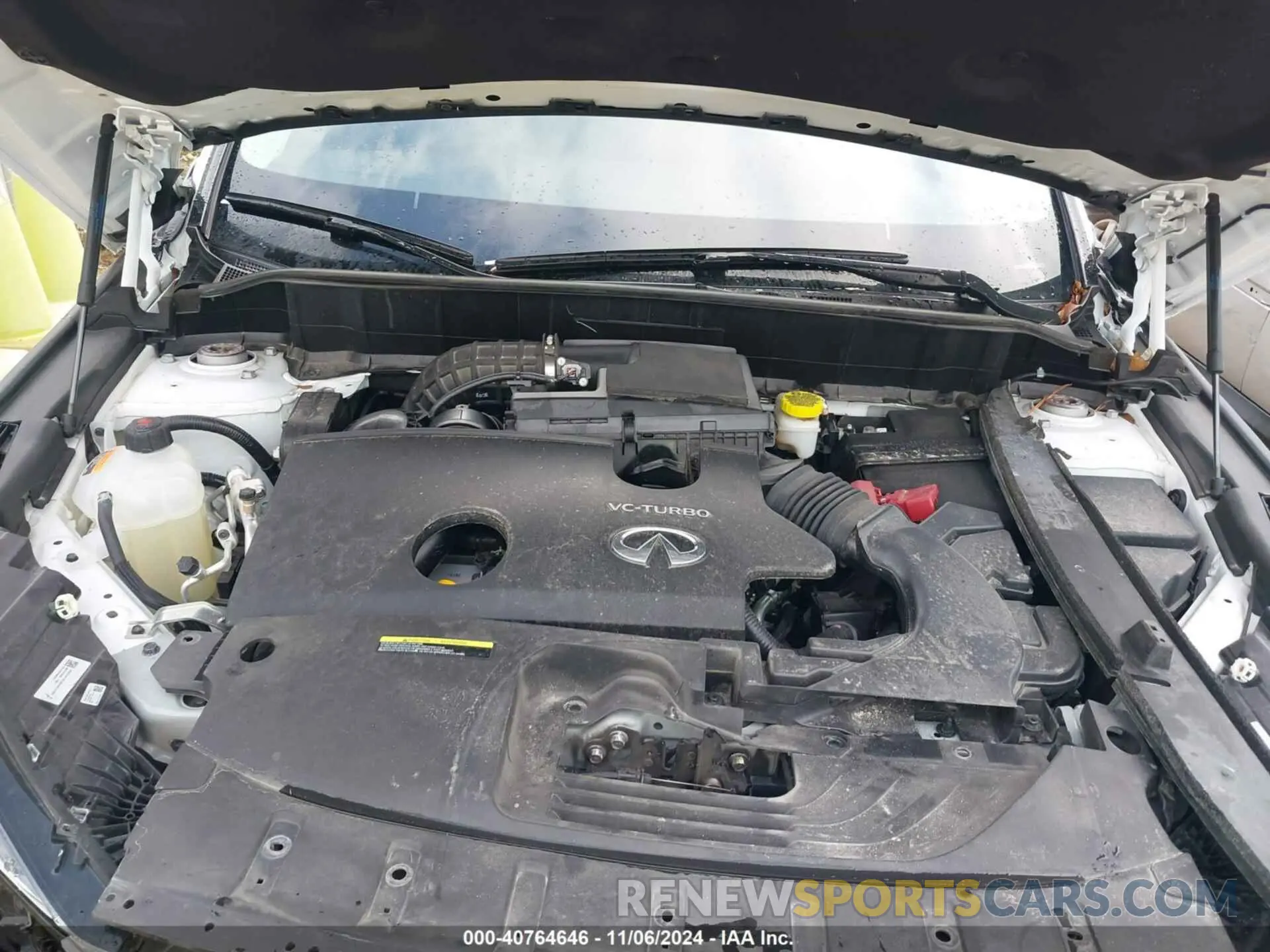 10 Фотография поврежденного автомобиля 3PCAJ5BA3PF114574 INFINITI QX50 2023