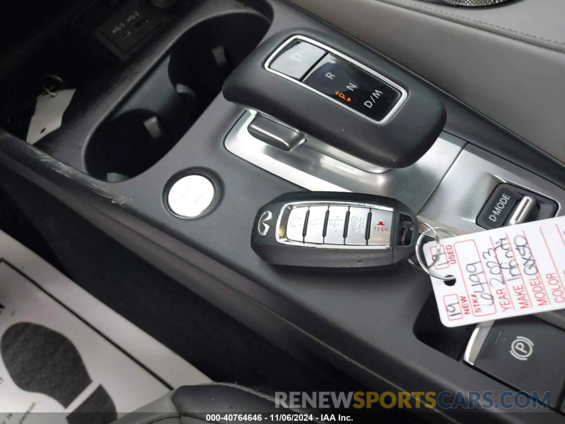 11 Фотография поврежденного автомобиля 3PCAJ5BA3PF114574 INFINITI QX50 2023