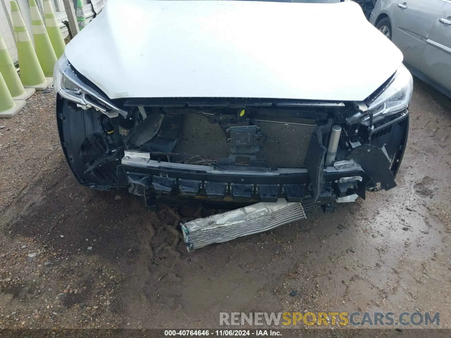 6 Фотография поврежденного автомобиля 3PCAJ5BA3PF114574 INFINITI QX50 2023