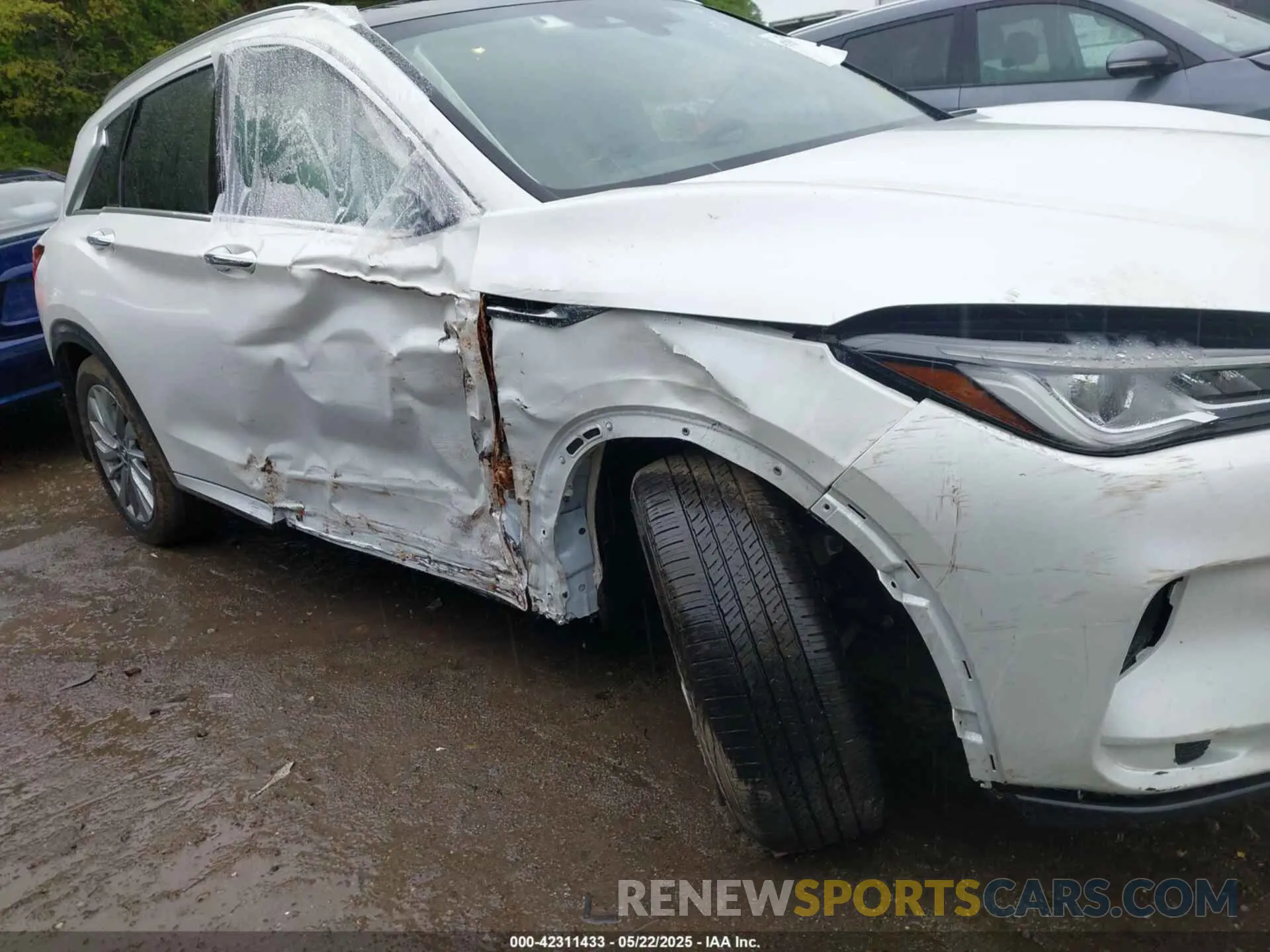 6 Фотография поврежденного автомобиля 3PCAJ5BA5PF116908 INFINITI QX50 2023