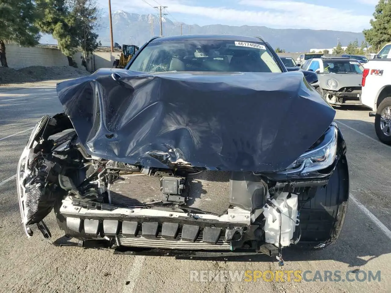 5 Фотография поврежденного автомобиля 3PCAJ5BA5PF121395 INFINITI QX50 2023
