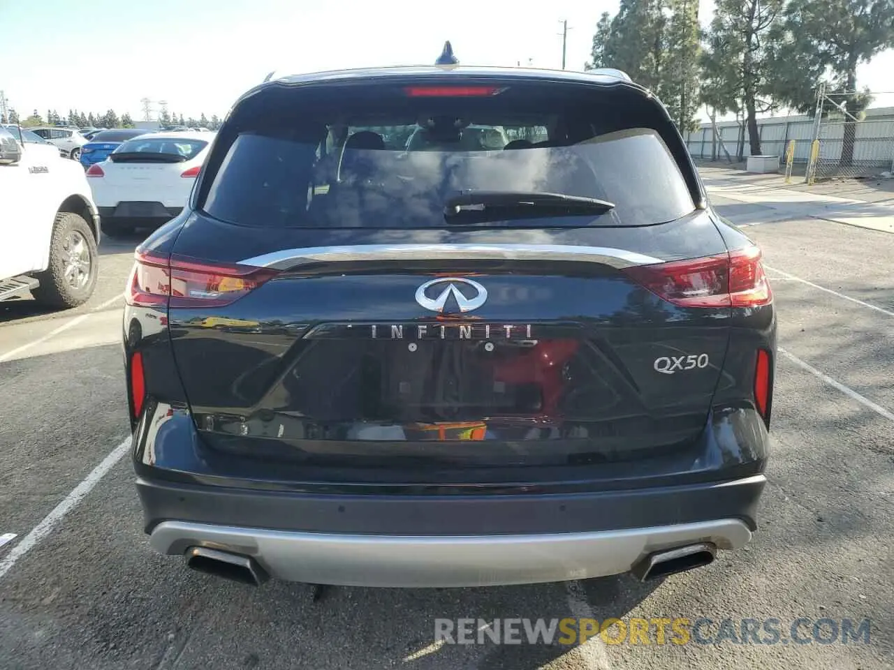 6 Фотография поврежденного автомобиля 3PCAJ5BA5PF121395 INFINITI QX50 2023