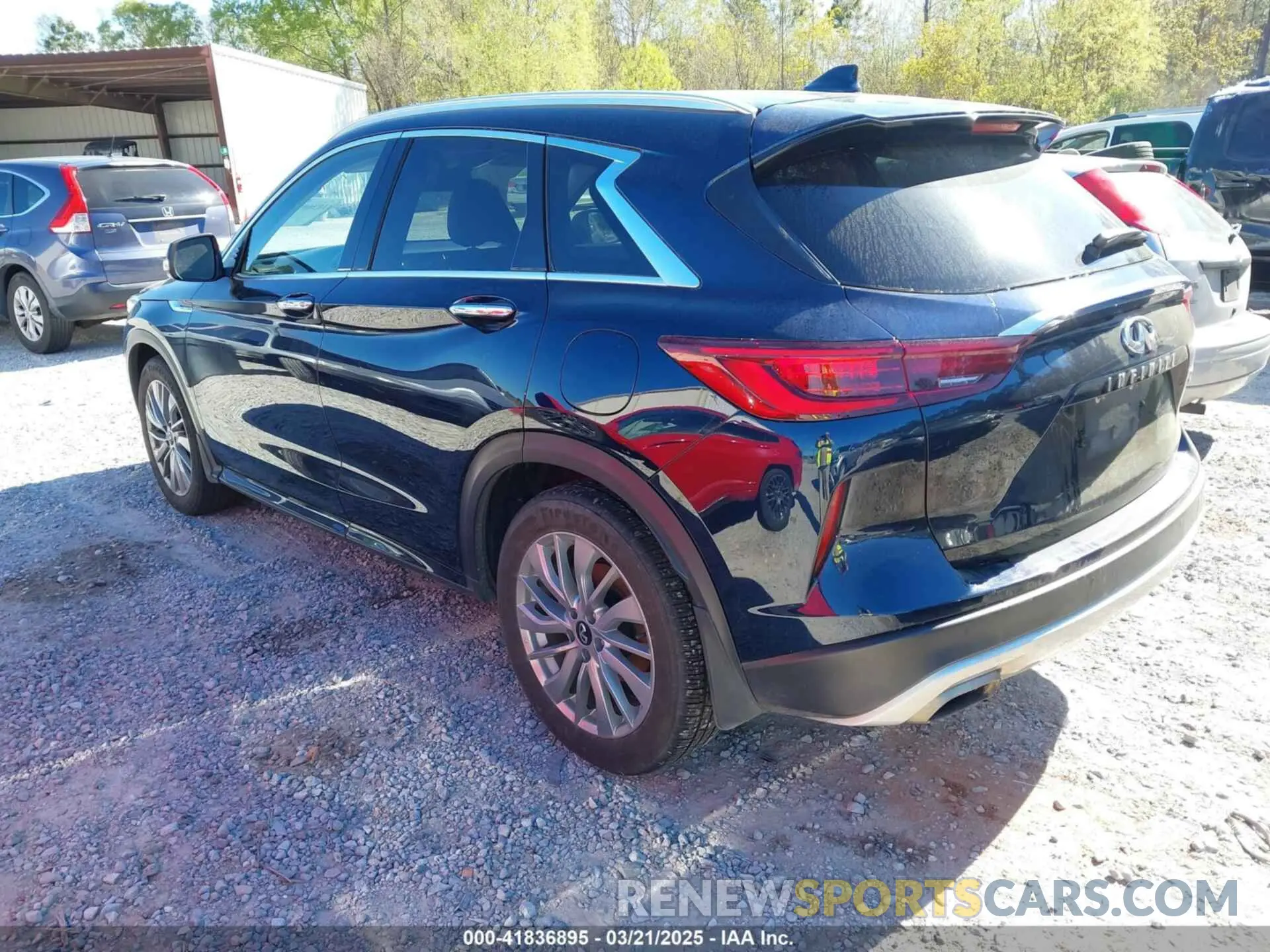 3 Фотография поврежденного автомобиля 3PCAJ5BA6PF104962 INFINITI QX50 2023