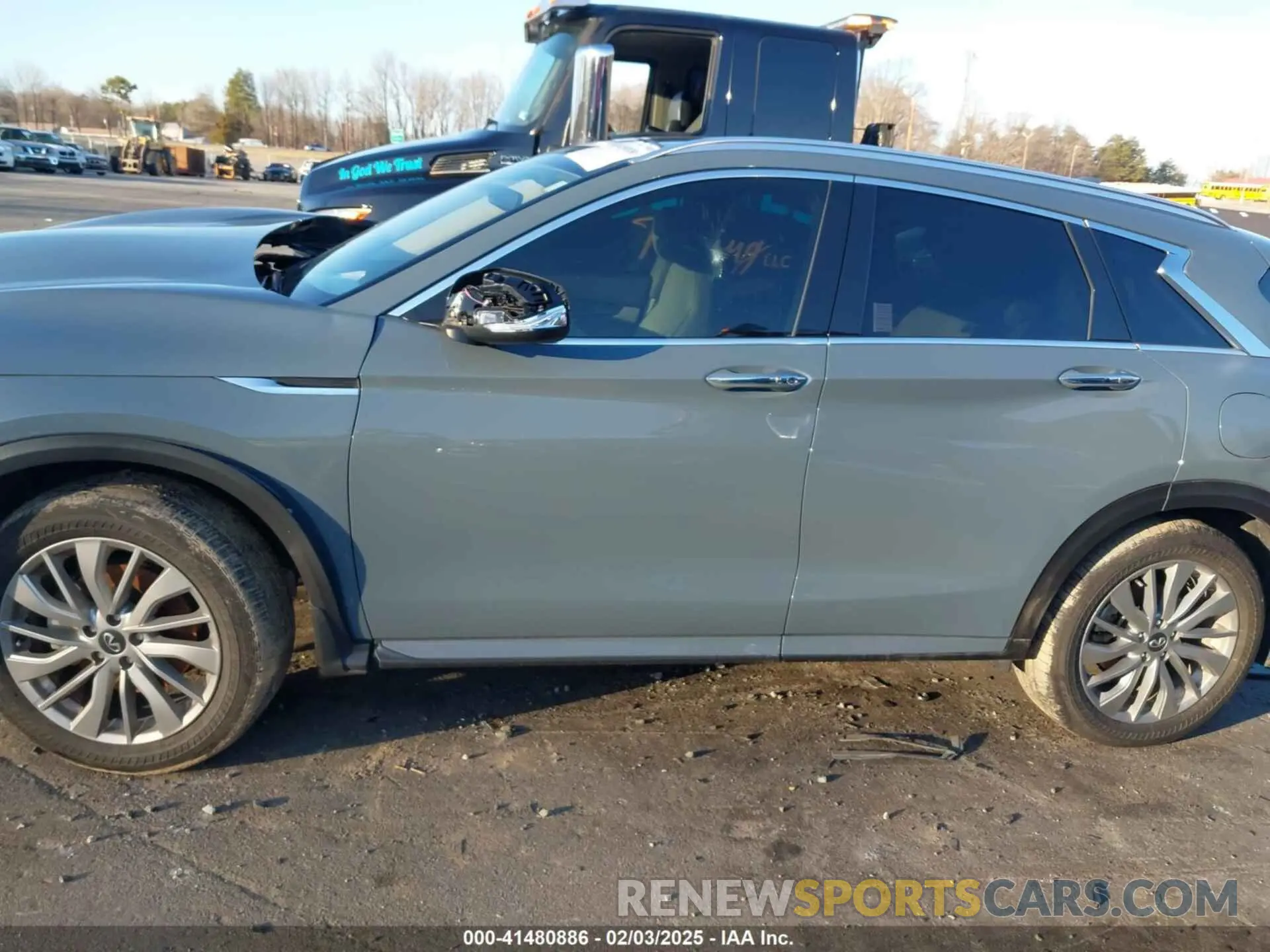 14 Photograph of a damaged car 3PCAJ5BA9PF109749 INFINITI QX50 2023
