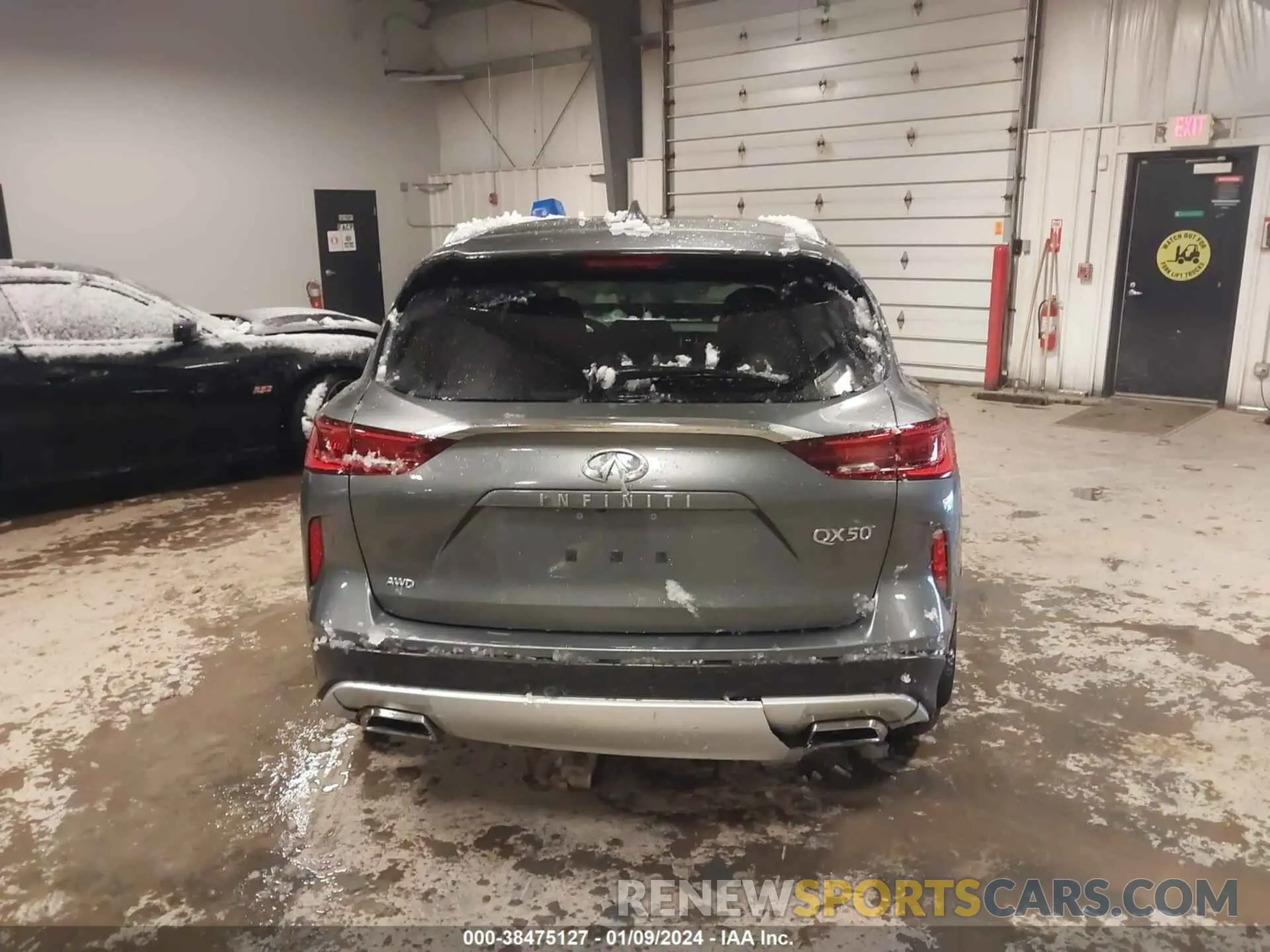 16 Photograph of a damaged car 3PCAJ5BB0PF106439 INFINITI QX50 2023