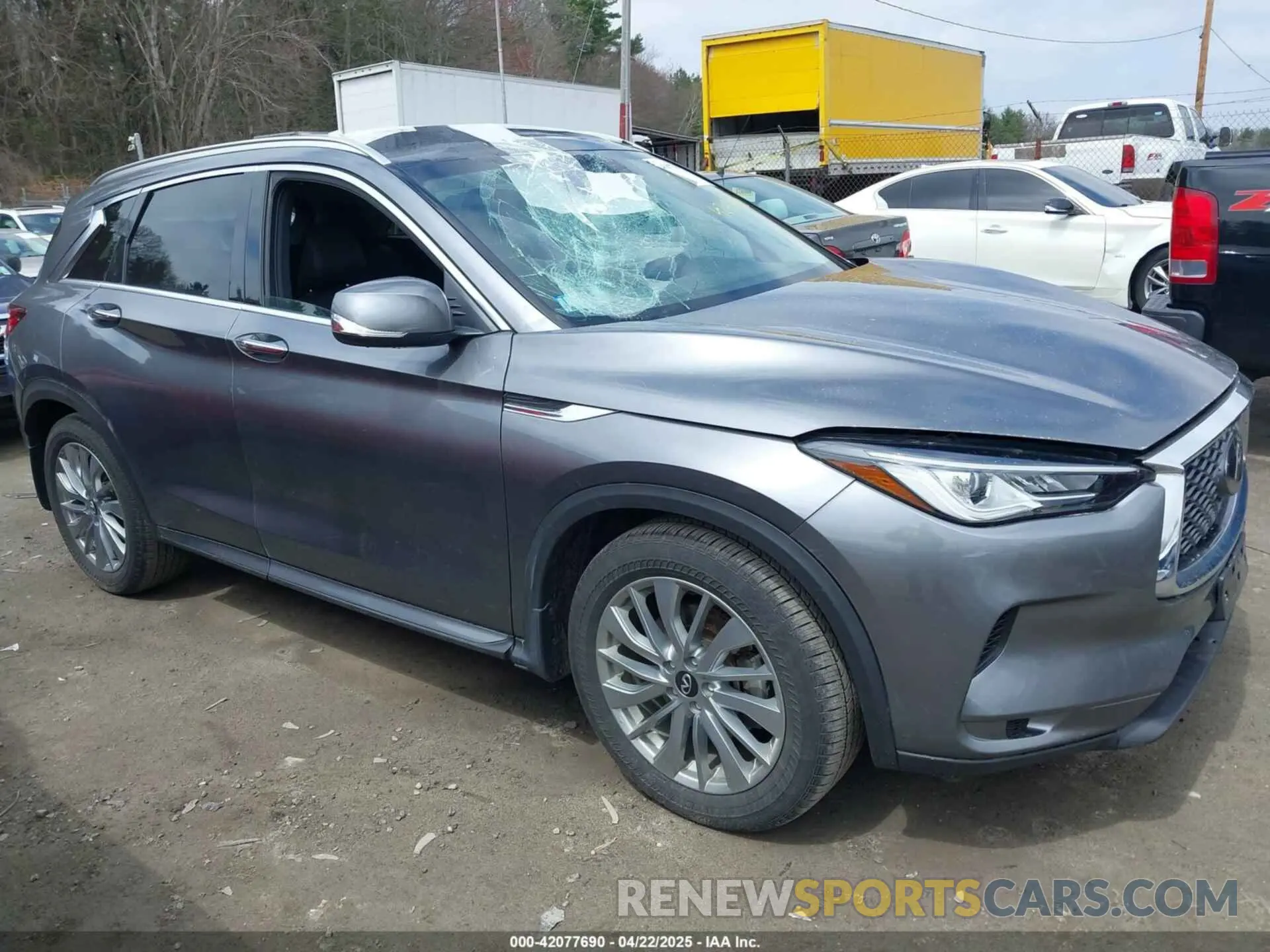 1 Фотография поврежденного автомобиля 3PCAJ5BB1PF108393 INFINITI QX50 2023
