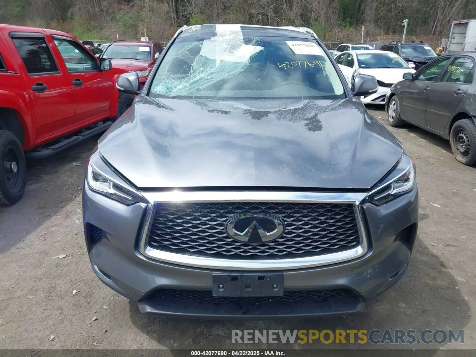 12 Фотография поврежденного автомобиля 3PCAJ5BB1PF108393 INFINITI QX50 2023
