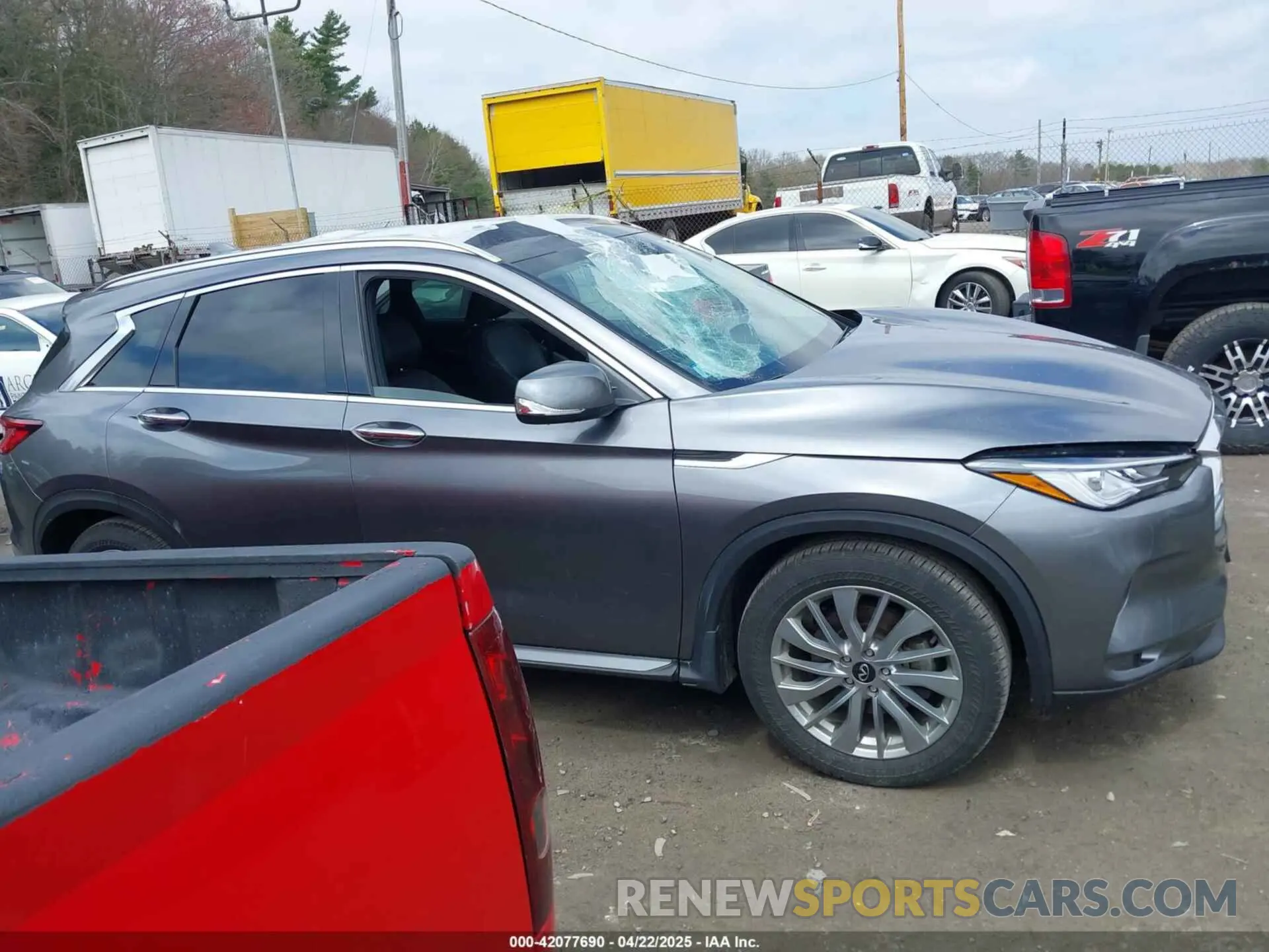 13 Фотография поврежденного автомобиля 3PCAJ5BB1PF108393 INFINITI QX50 2023