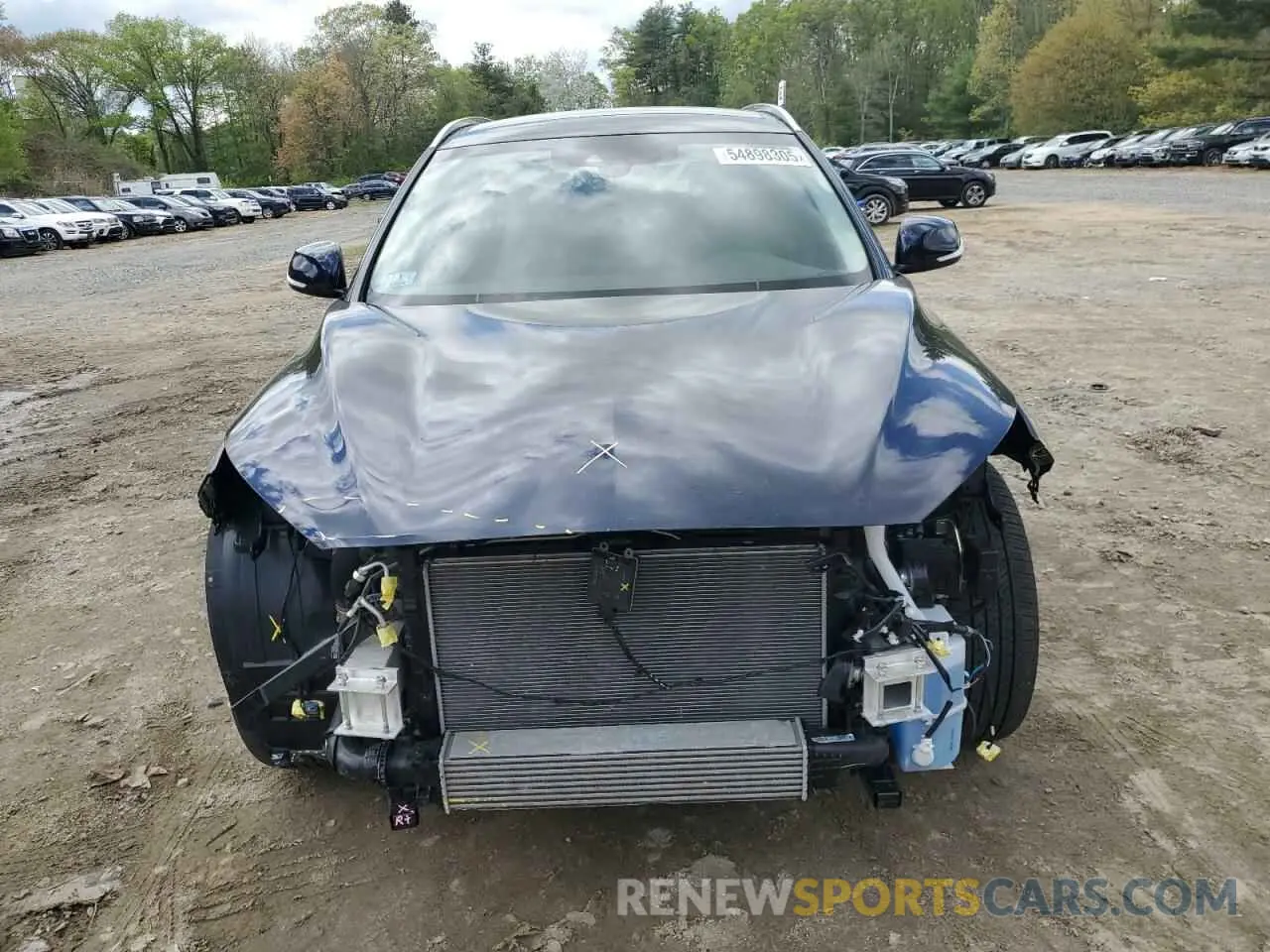 5 Photograph of a damaged car 3PCAJ5BB4PF122532 INFINITI QX50 2023