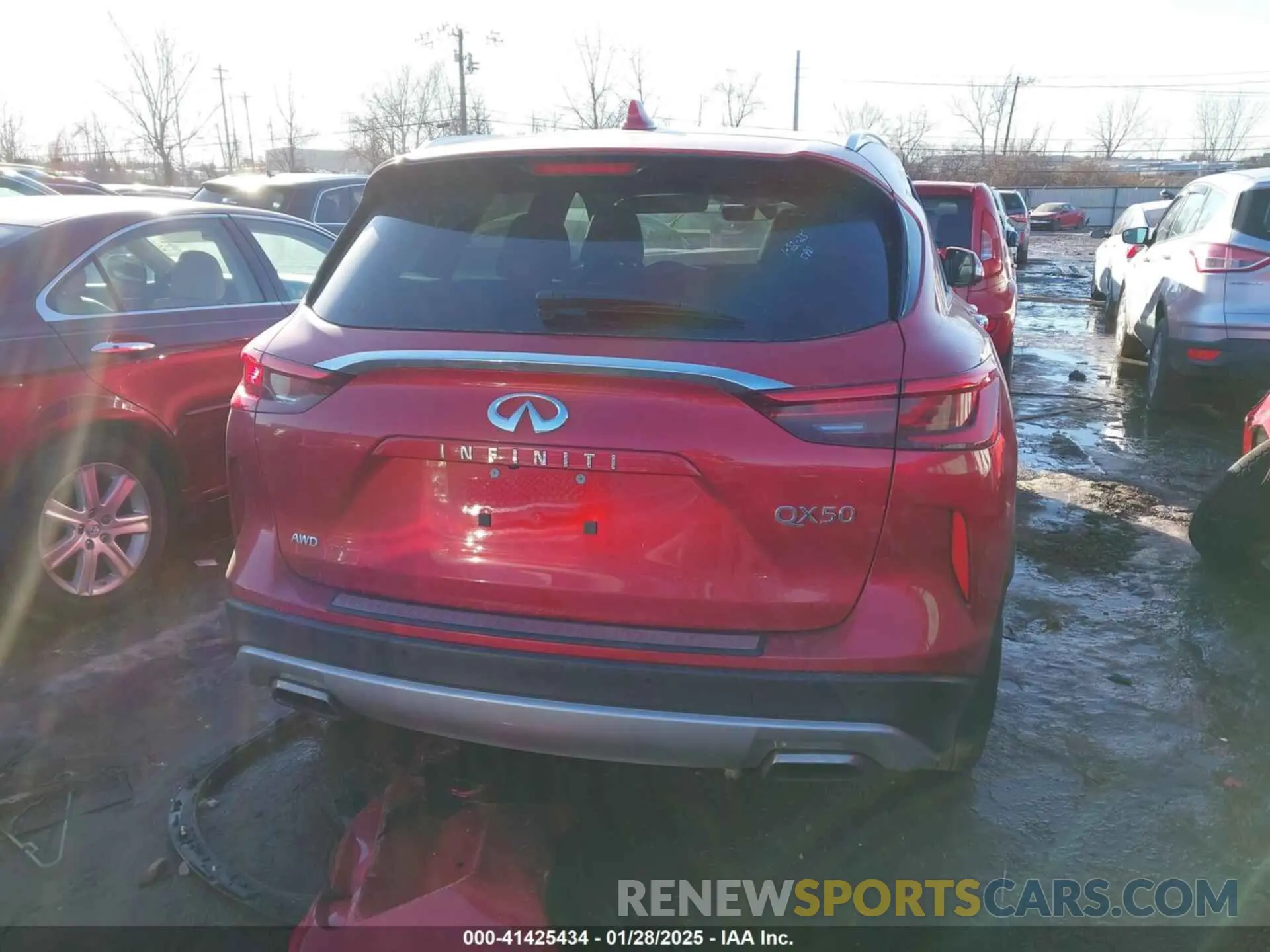17 Фотография поврежденного автомобиля 3PCAJ5EB7PF108118 INFINITI QX50 2023