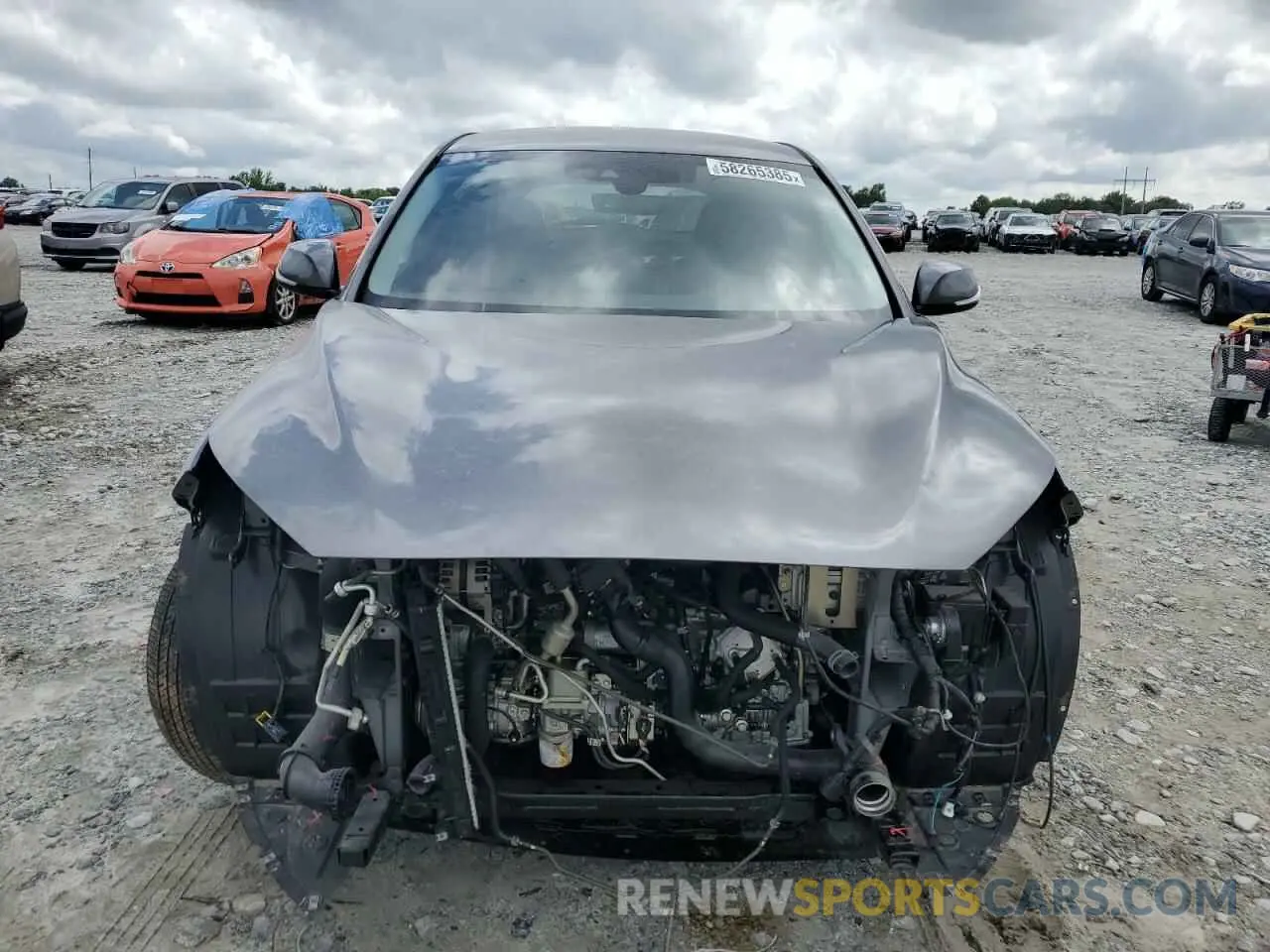 5 Photograph of a damaged car 3PCAJ5AA3RF100906 INFINITI QX50 2024