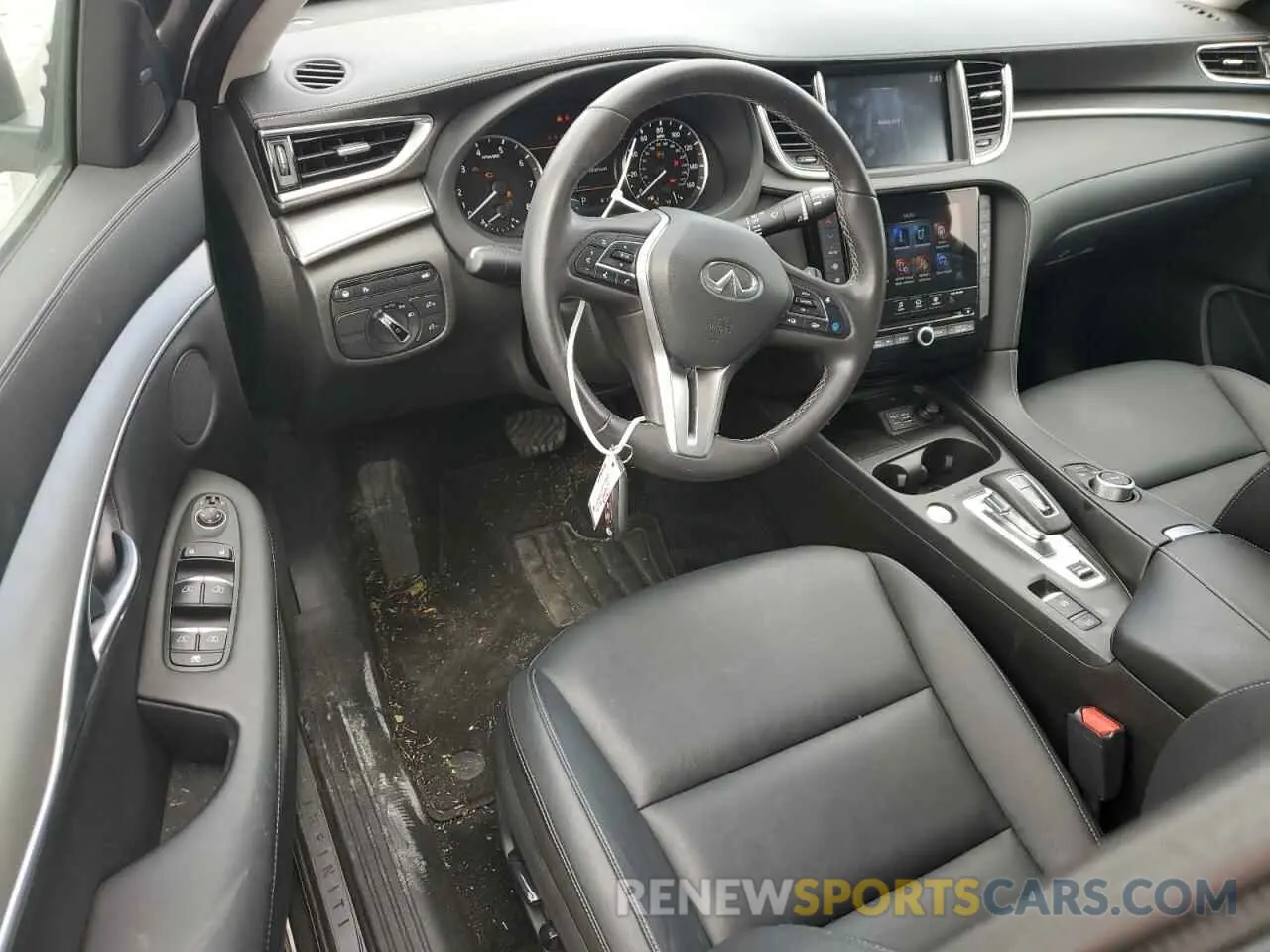 8 Photograph of a damaged car 3PCAJ5AA3RF100906 INFINITI QX50 2024