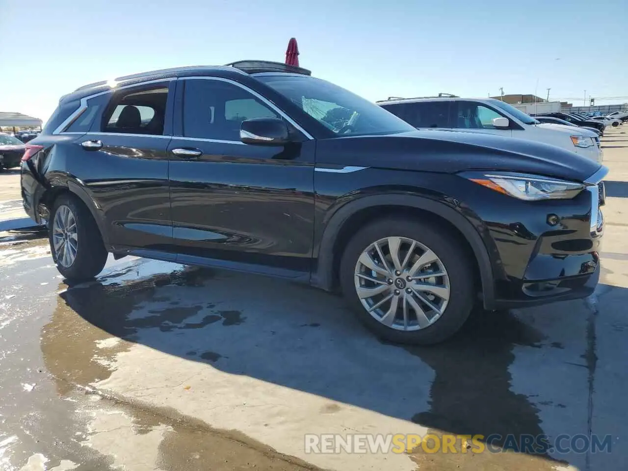 4 Photograph of a damaged car 3PCAJ5BAXRF101940 INFINITI QX50 2024