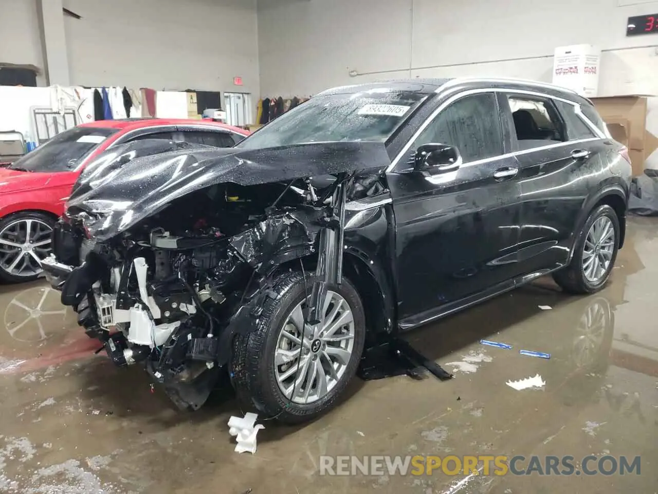 1 Photograph of a damaged car 3PCAJ5BB3RF105031 INFINITI QX50 2024