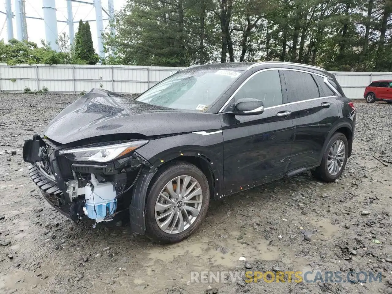 1 Photograph of a damaged car 3PCAJ5BB5RF105936 INFINITI QX50 2024