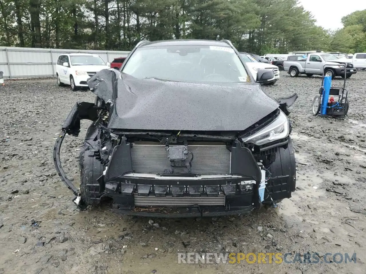 5 Photograph of a damaged car 3PCAJ5BB5RF105936 INFINITI QX50 2024